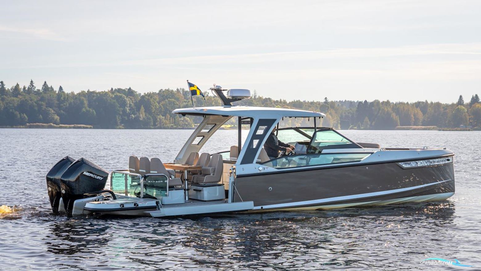 SAXDOR 320 GTO Motorboot 2024, mit Mercury motor, Sweden