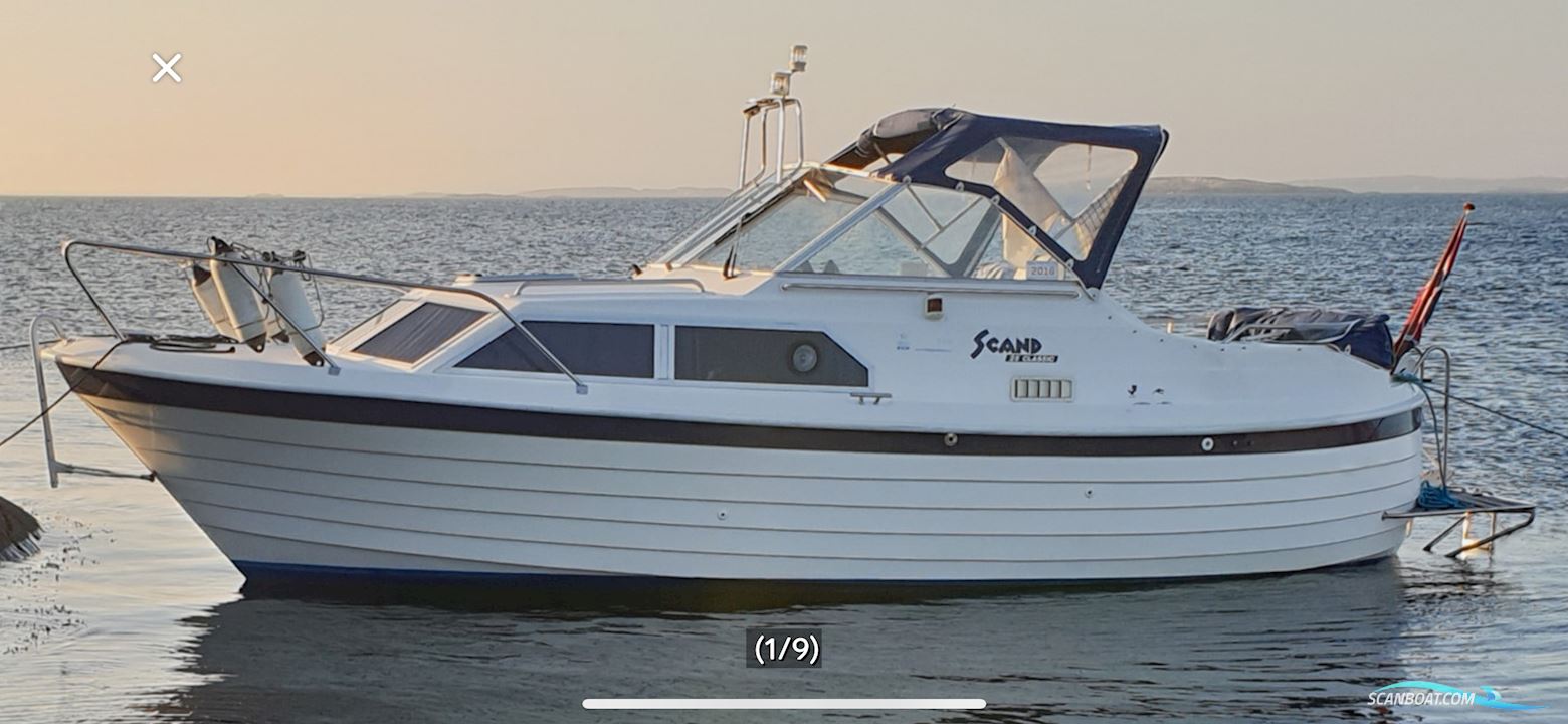 Scand 25 Classic Motorboot 2005, mit Yanmar Diesel motor, Dänemark