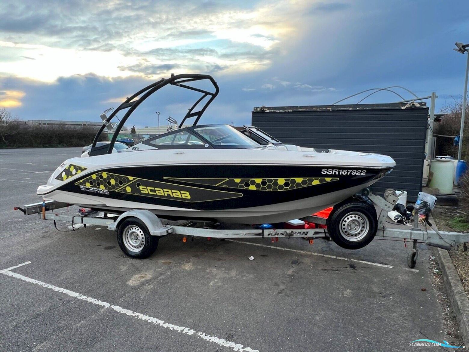 Scarab 195 ID Motorboot 2016, mit Rotax 4-Tec motor, England