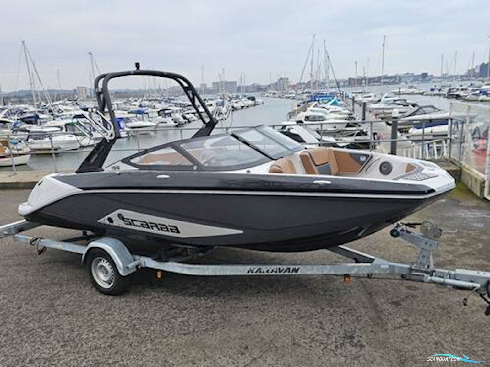 SCARAB 195 Motorboot 2018, mit Rotax 4-Tec motor, England