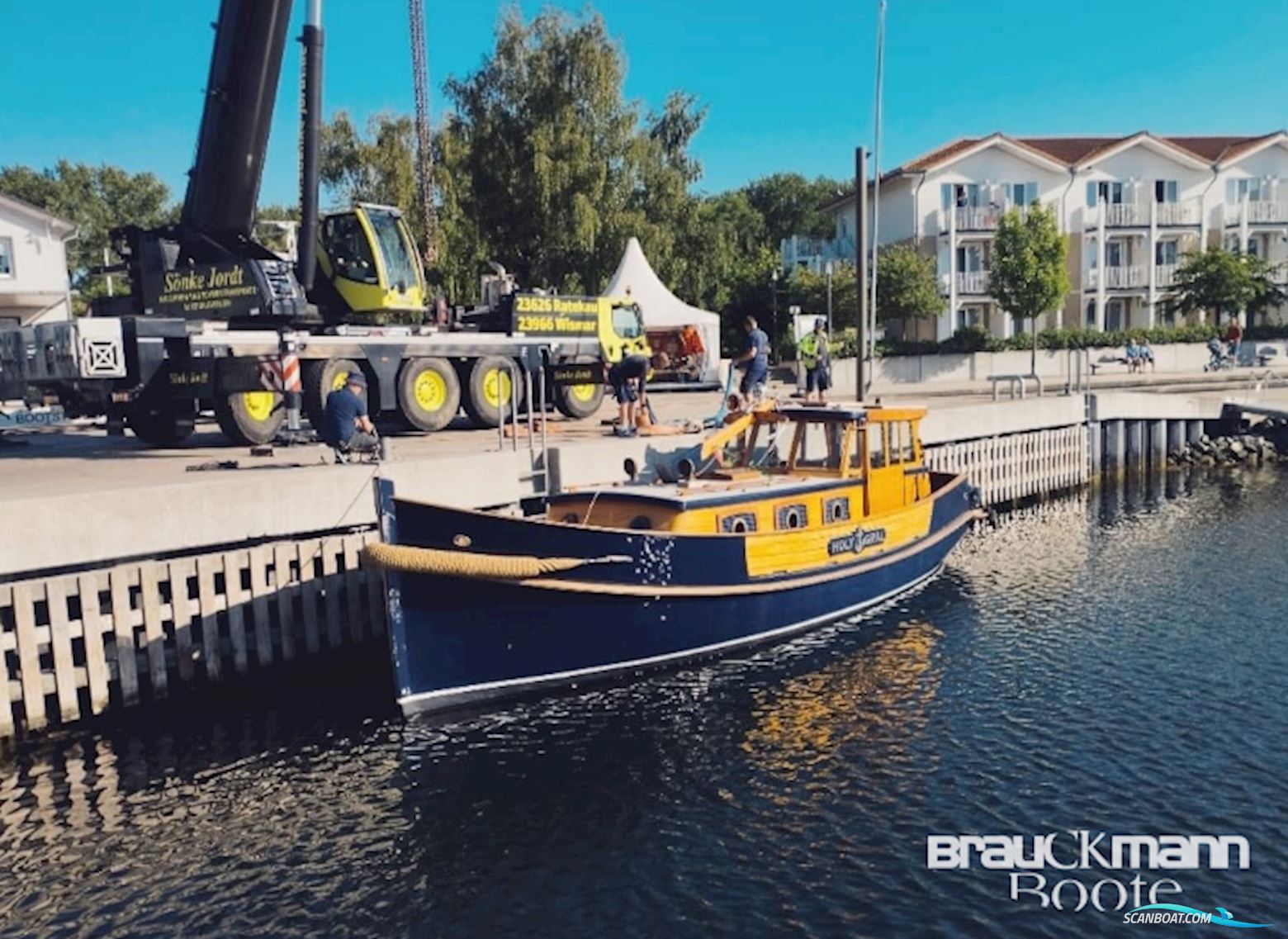 Schubert Holygrahl Motorboot 1935, mit Mercedes motor, Deutschland