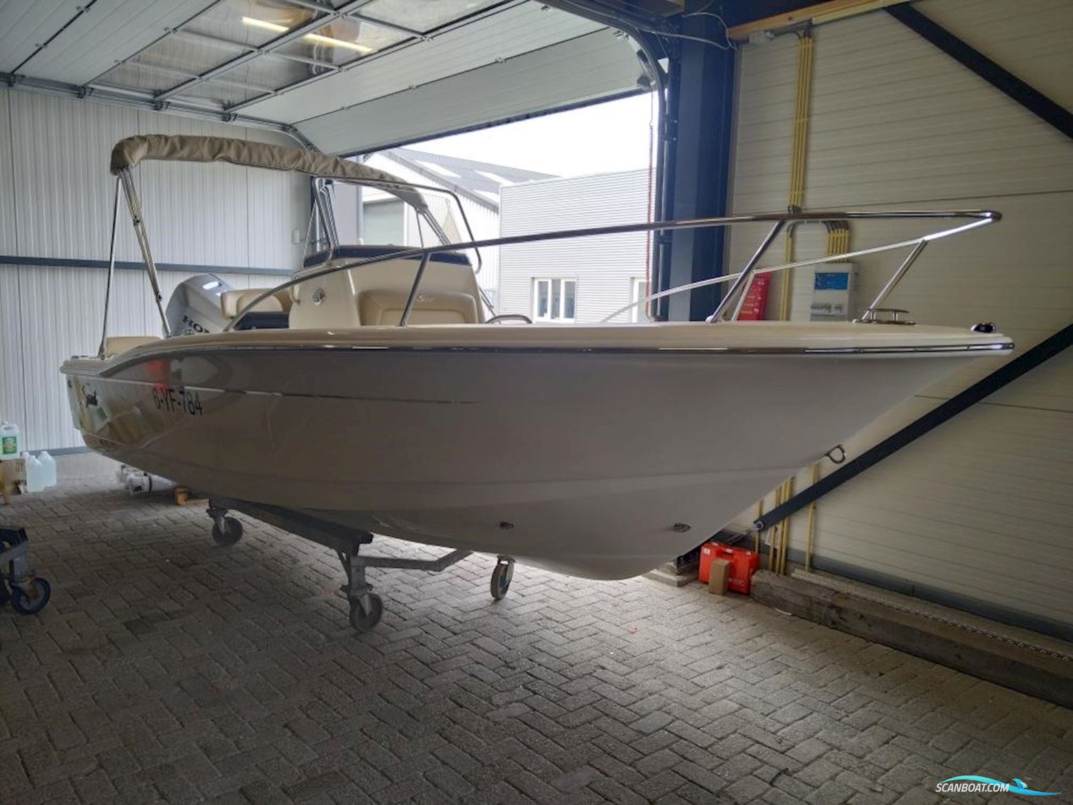 Scout 195SF Motorboot 2020, mit Honda motor, Niederlande