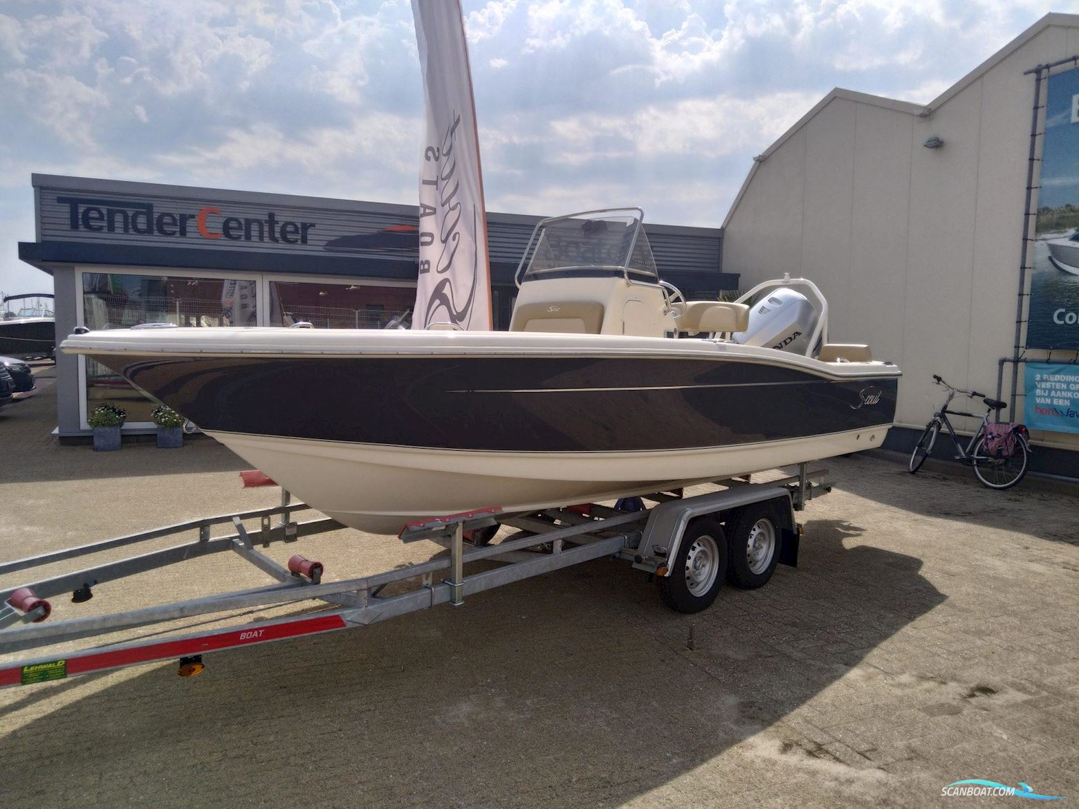 Scout 195SF Motorboot 2020, mit Honda motor, Niederlande