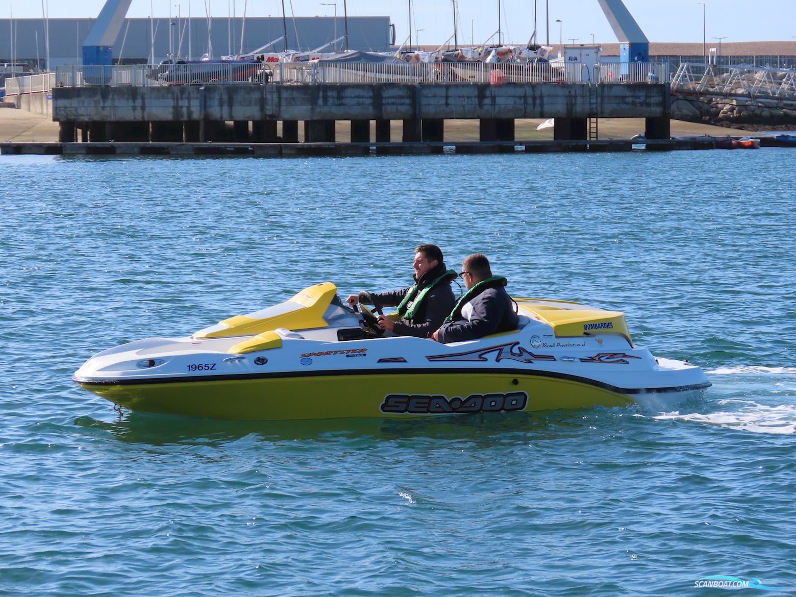 Sea-Doo Sportster 4-Tec Motorboot 2003, mit Rotax motor, England