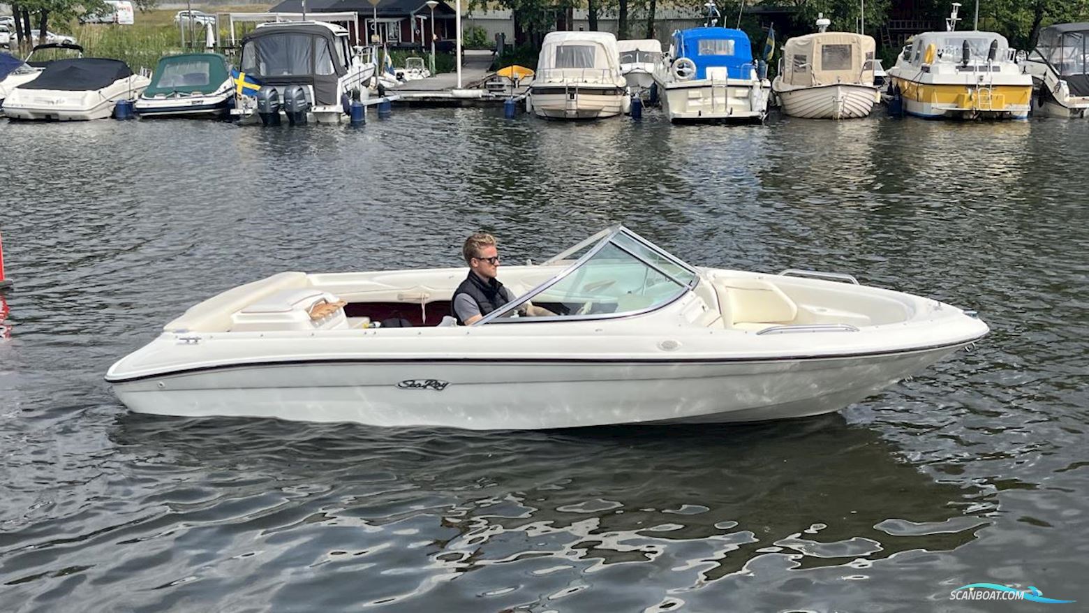 Sea Ray 176 Bow Rider Motorboot 1995, mit Mercruiser motor, Sweden