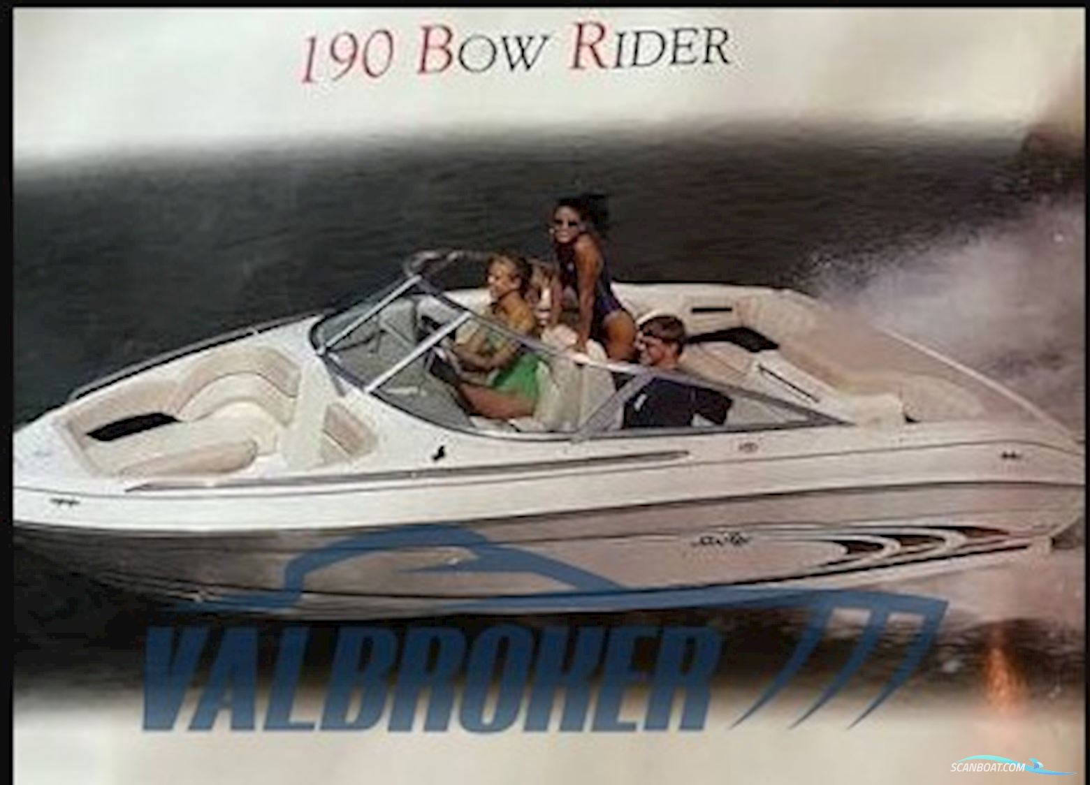 Sea Ray 190 BR Motorboot 1997, mit Mercruiser 5.7 Alpha motor, Italien