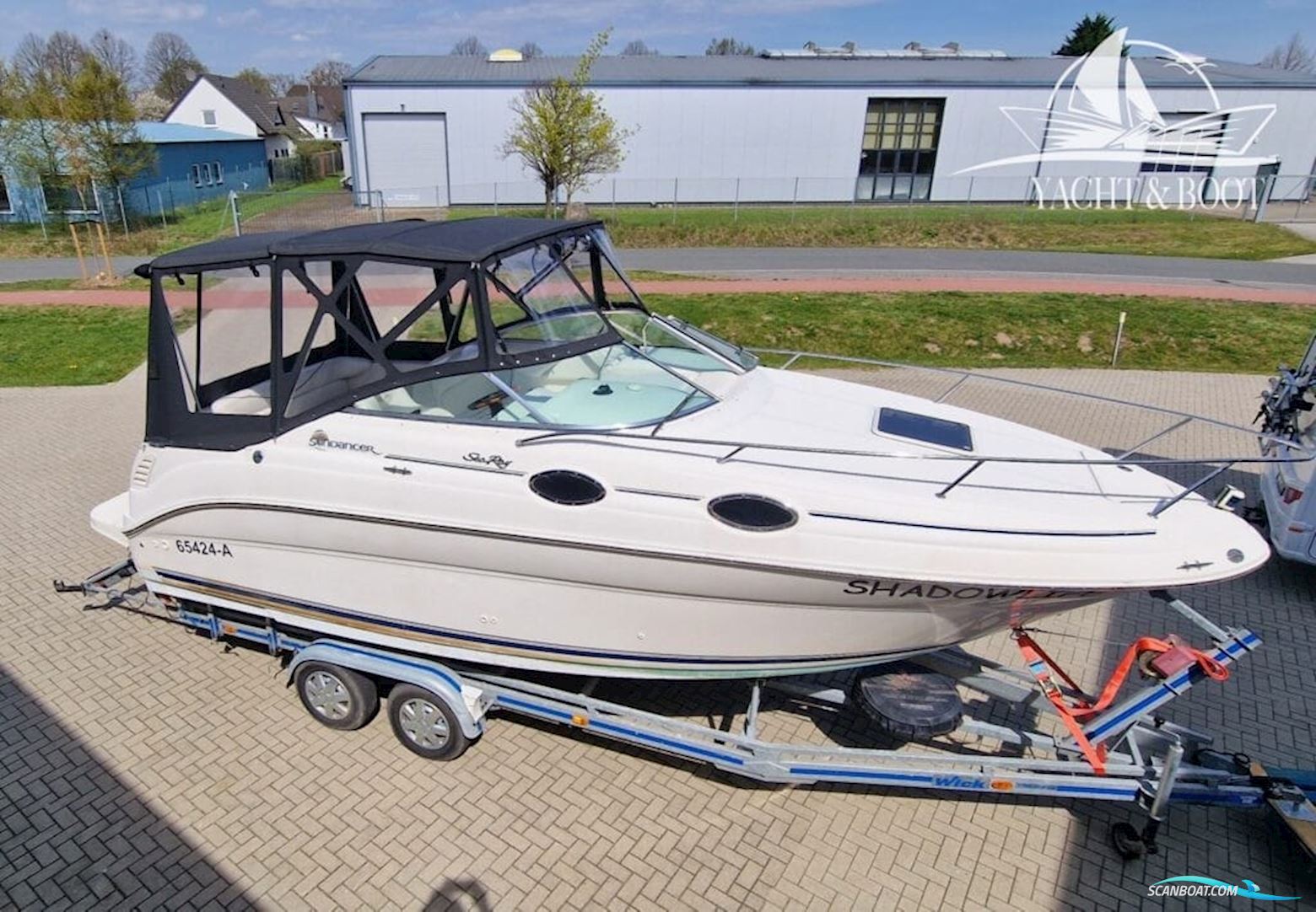 Sea Ray 240 DA Sundancer Motorboot 2000, mit Mercruiser motor, Deutschland