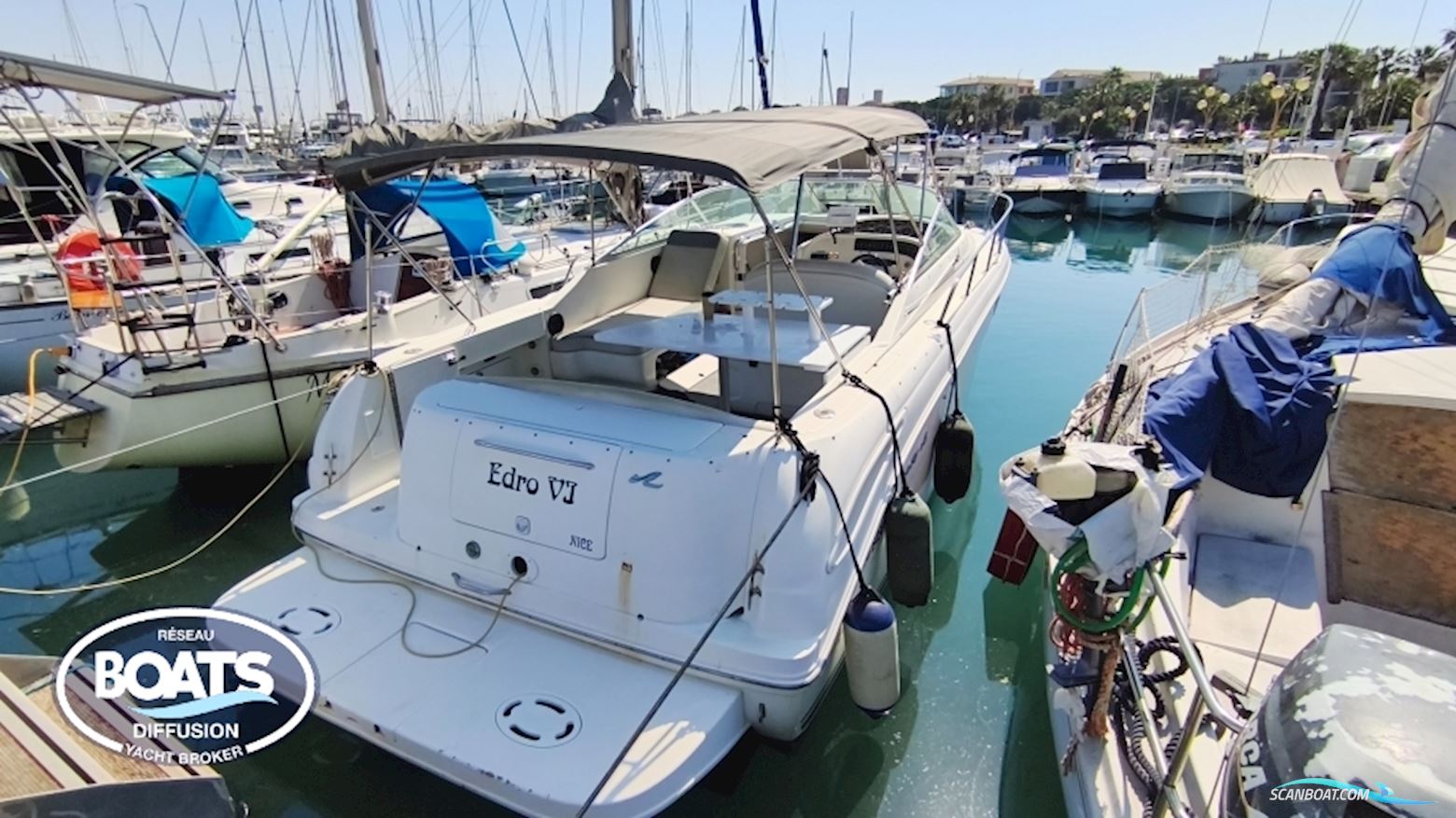Sea Ray 290 Amberjack Motorboot 2000, mit Mercruiser motor, Frankreich