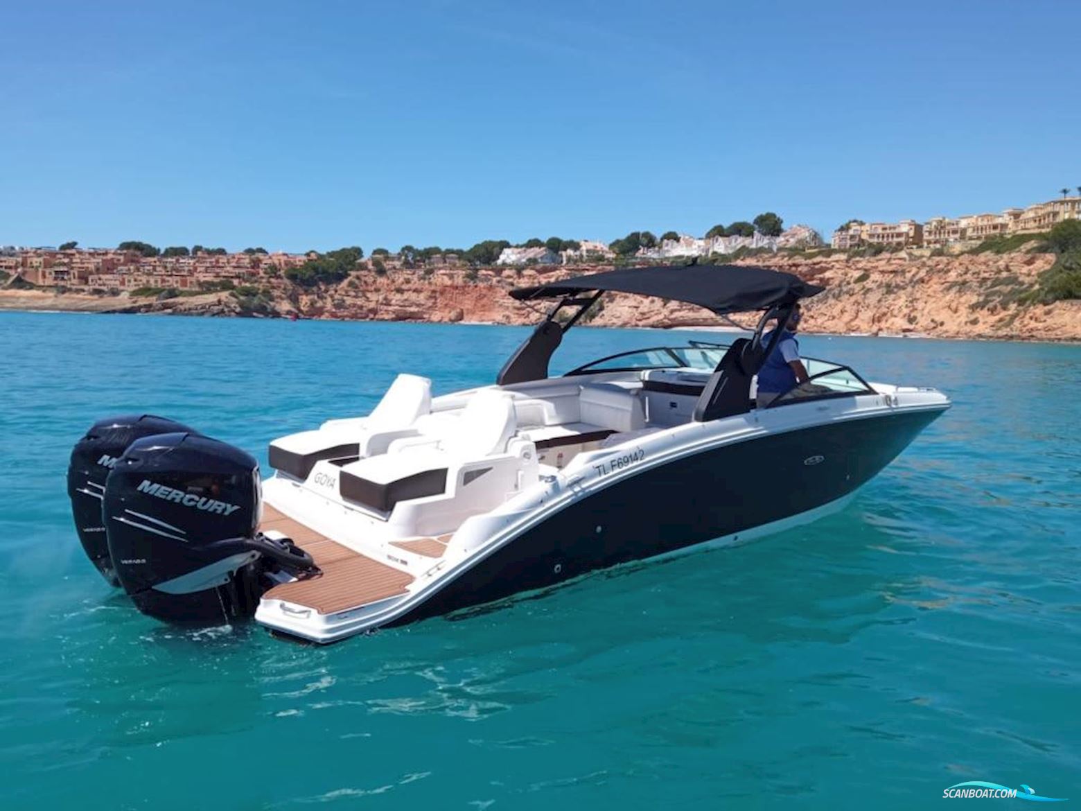 Sea Ray 290 Motorboot 2018, mit Mercury Verado motor, Deutschland