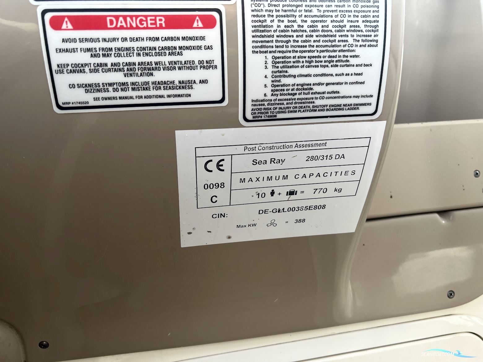 Sea Ray 315 Sundancer NY KALECHE