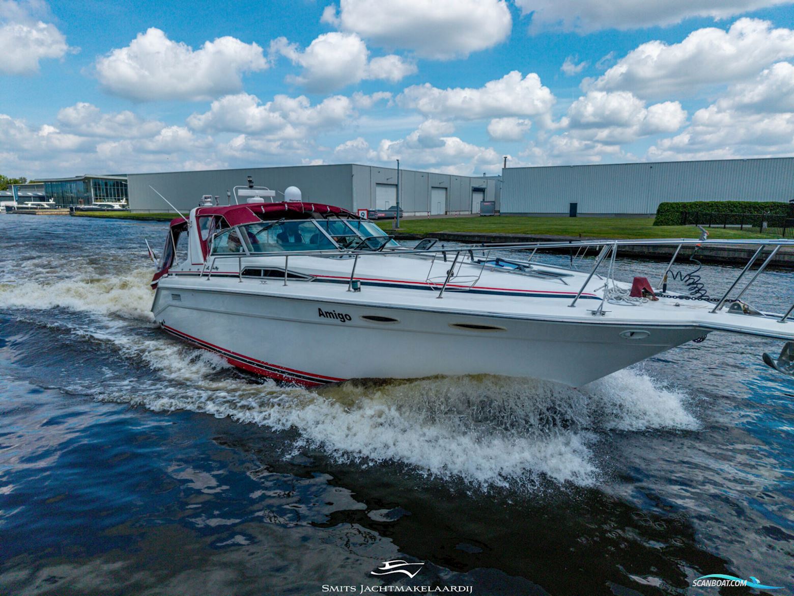 Sea Ray 370 Express Cruiser Motorboot 1992, mit MerCruiser motor, Niederlande