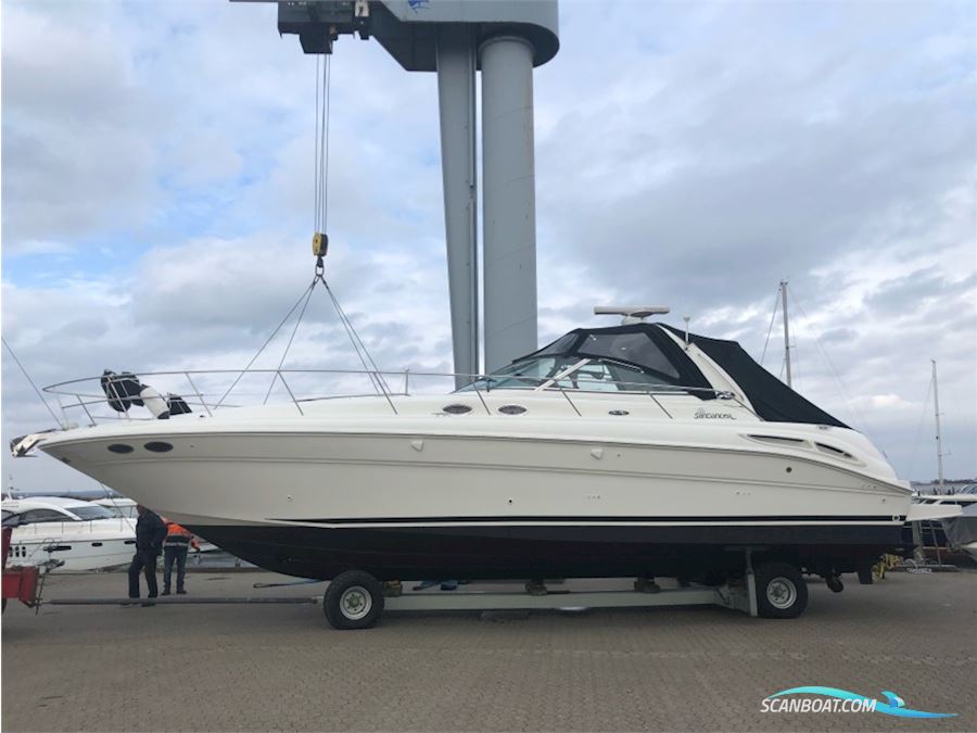 Sea Ray 410 Sundancer - Solgt / Sold / Verkauft Motorboot 2002, mit Caterpillar 3126 motor, Dänemark