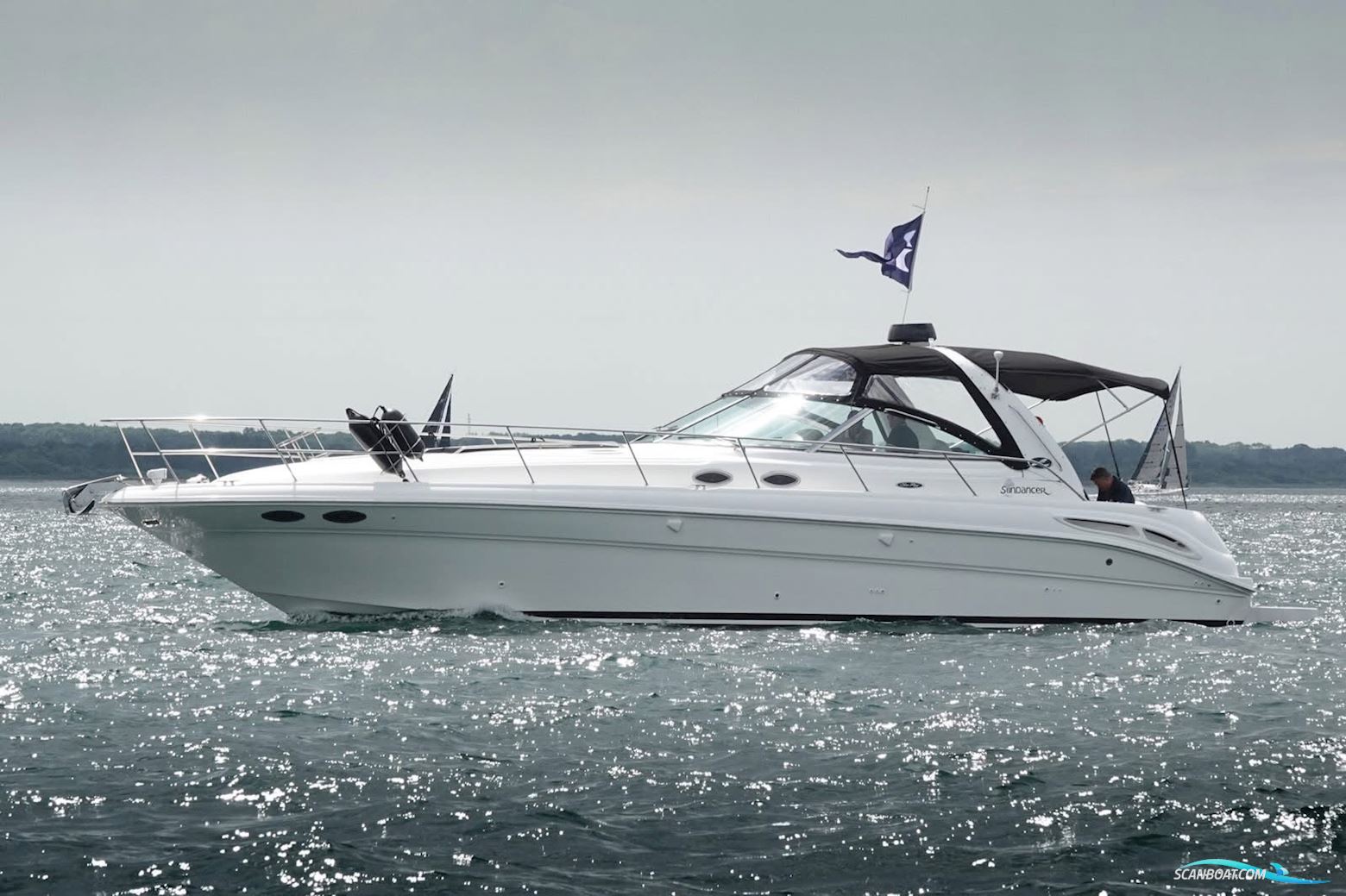 Sea Ray 410 Sundancer Motorboot 2001, mit Caterpillar 3126 motor, Dänemark