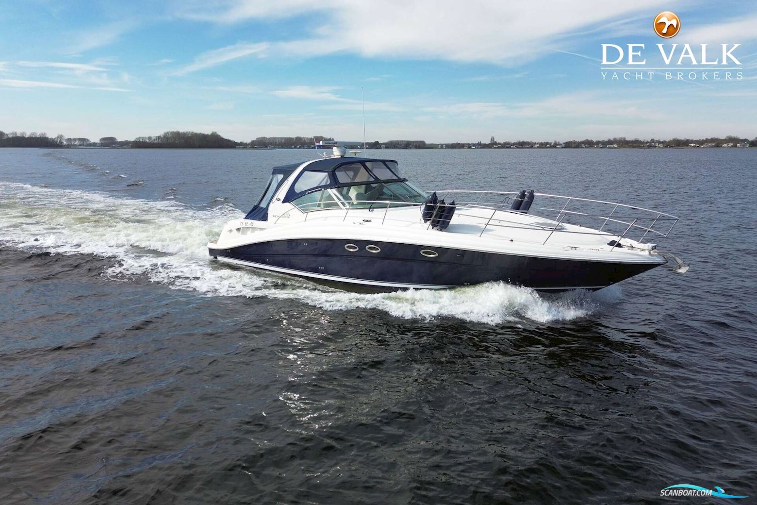 Sea Ray 455 Sundancer Motorboot 2002, mit Cummins motor, Belgien