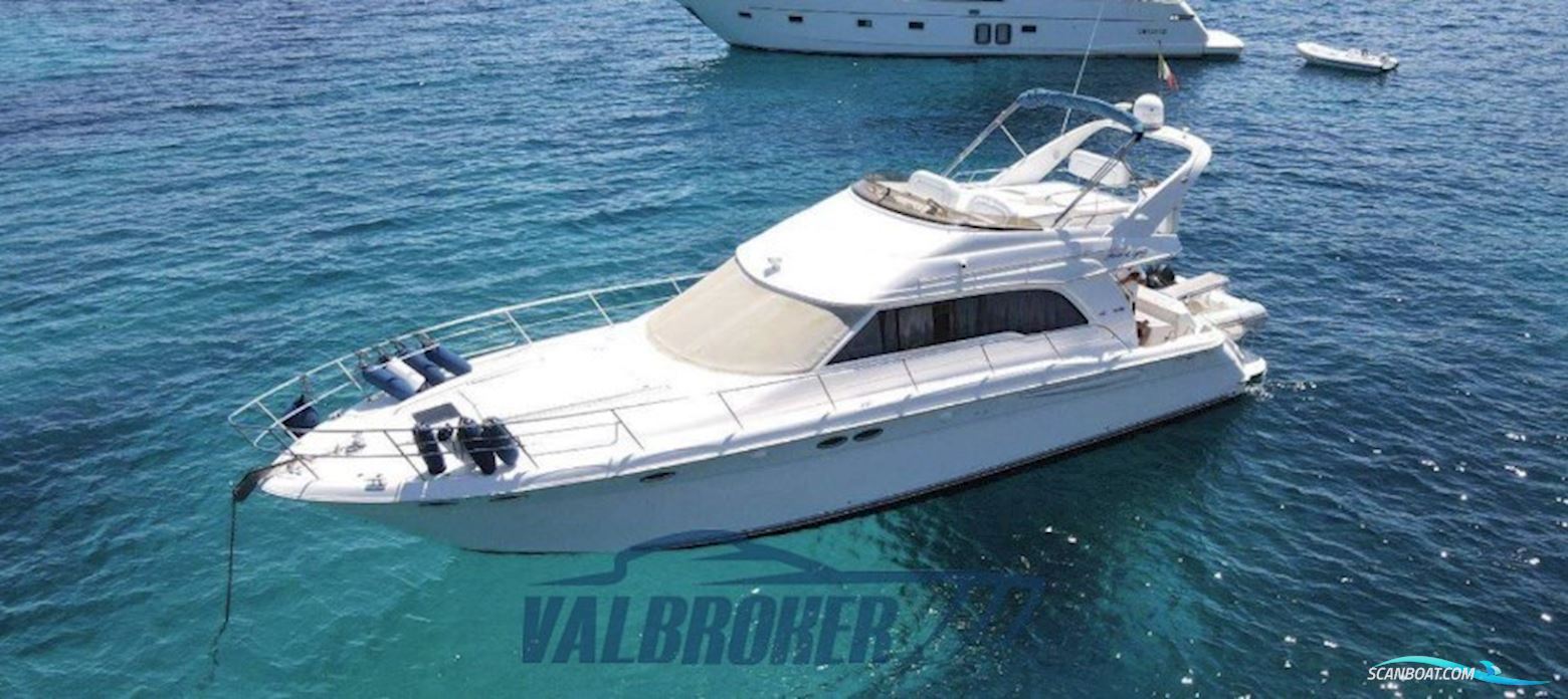Sea Ray 480 Sedan Bridge Motorboot 2001, mit Caterpillar 3196 Dita motor, Italien