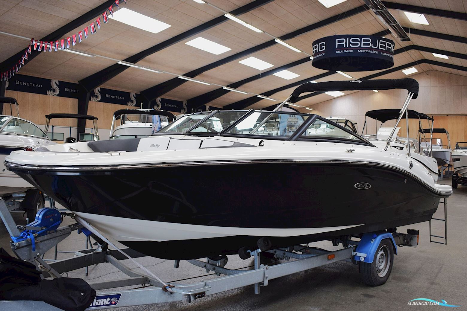 Sea Ray Spx 190 IB – Uhørt Billig – Motorboot 2018, mit Mercruiser motor, Dänemark