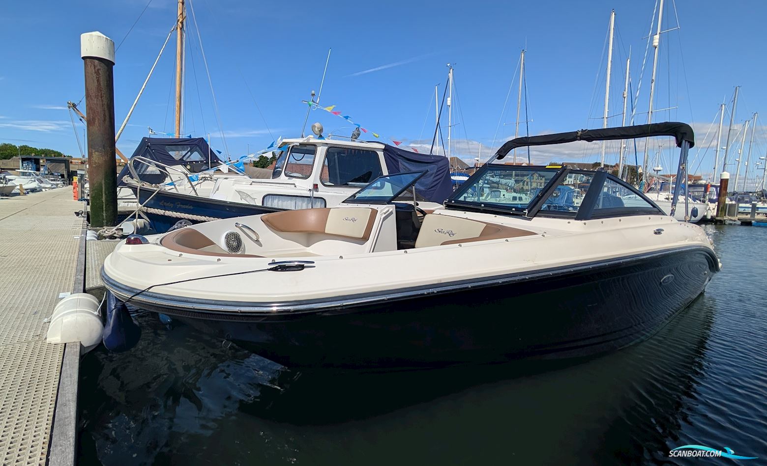Sea Ray Spx 210 Motorboot 2018, mit Mercury motor, England