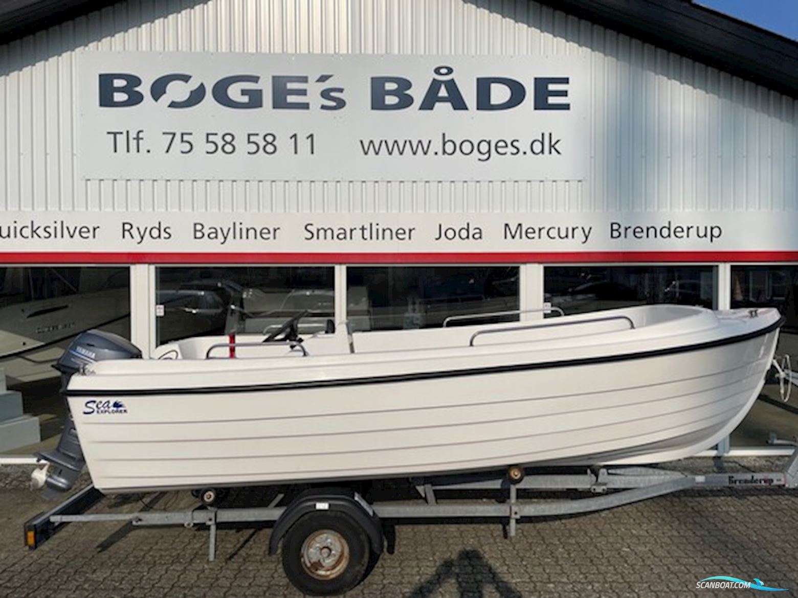 Seaexplorer 470 Med 20 hk Yamaha 4 Takt - Anvisningssalg - Solgt Motorboot 2024, mit Yamaha motor, Dänemark