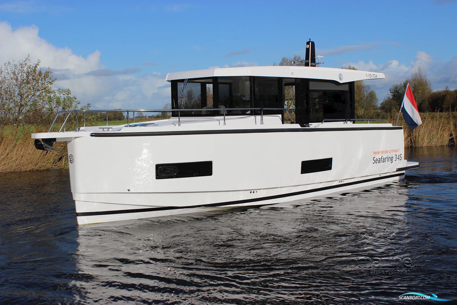 Seafaring 34S Motorboot 2019, mit Yanmar motor, Niederlande