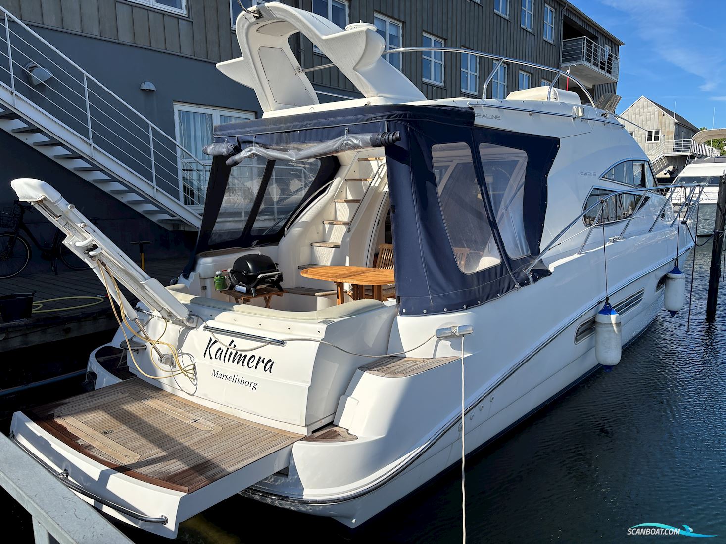 Sealine 42.5 Motorboot 2002, mit Volvo Penta TAMD74L EDC motor, Dänemark