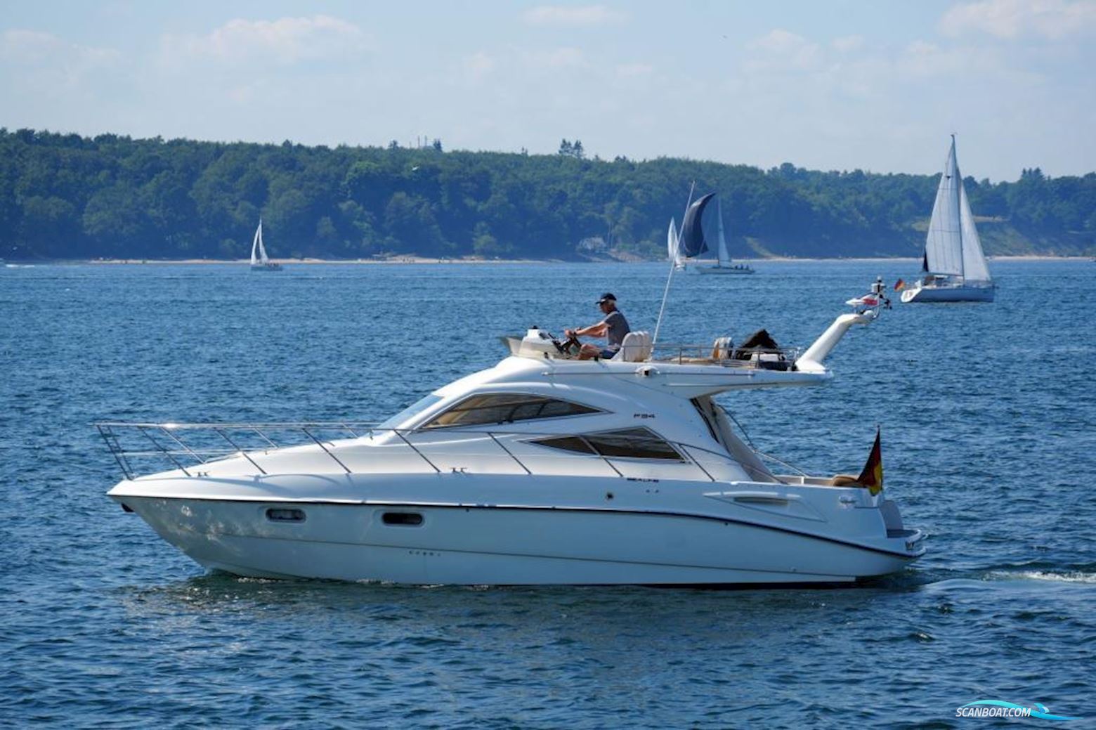 Sealine F34 Motorboot 2004, mit VOLVO PENTA KAD43P motor, Deutschland