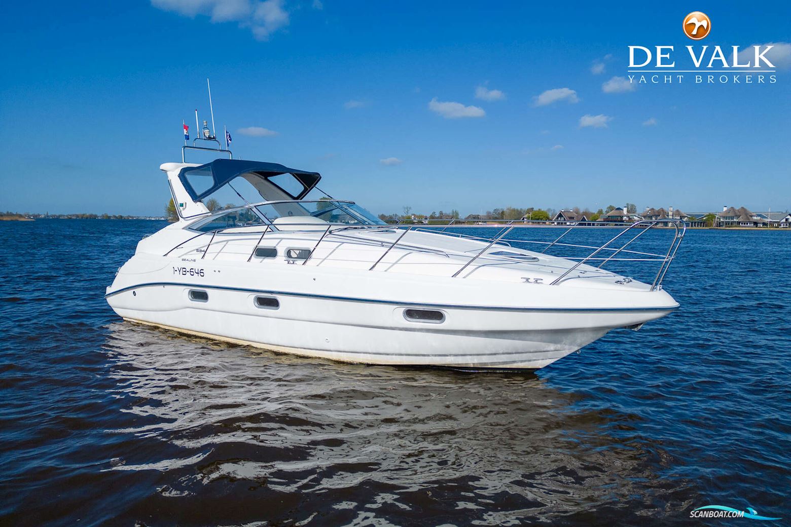 Sealine S34 Motorboot 2000, mit Volvo Penta motor, Niederlande