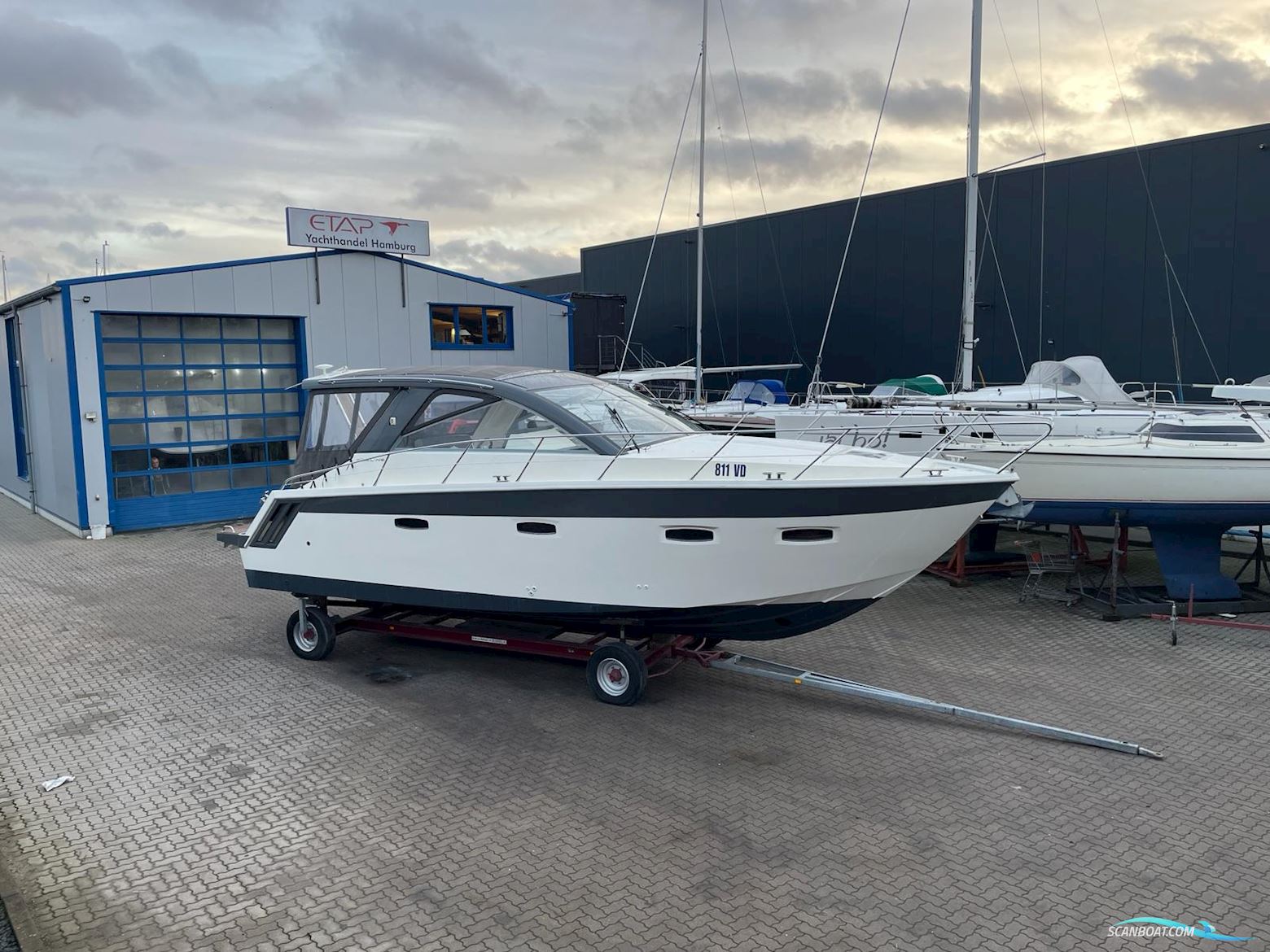 Sealine SC35 Motorboot 2008, mit Volvo Penta D4 motor, Deutschland