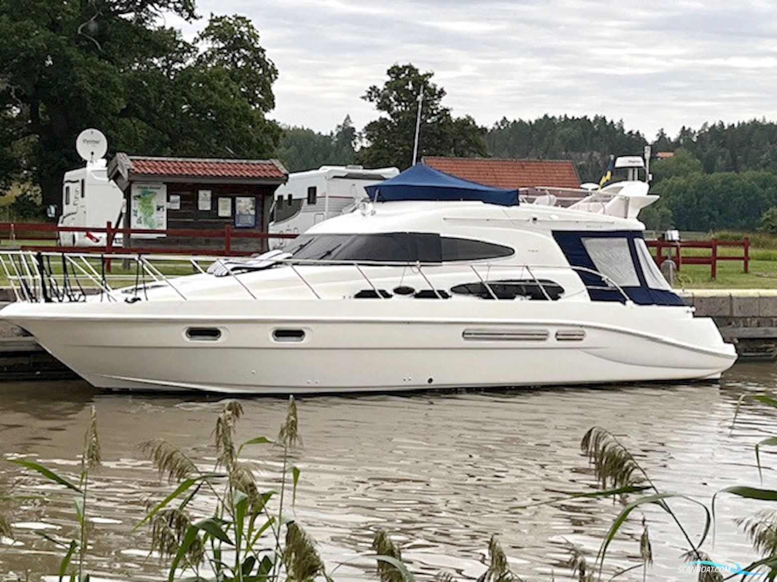 Sealine T47 Motorboot 2001, mit Volvo Penta TAMD74 EDC motor, Sweden