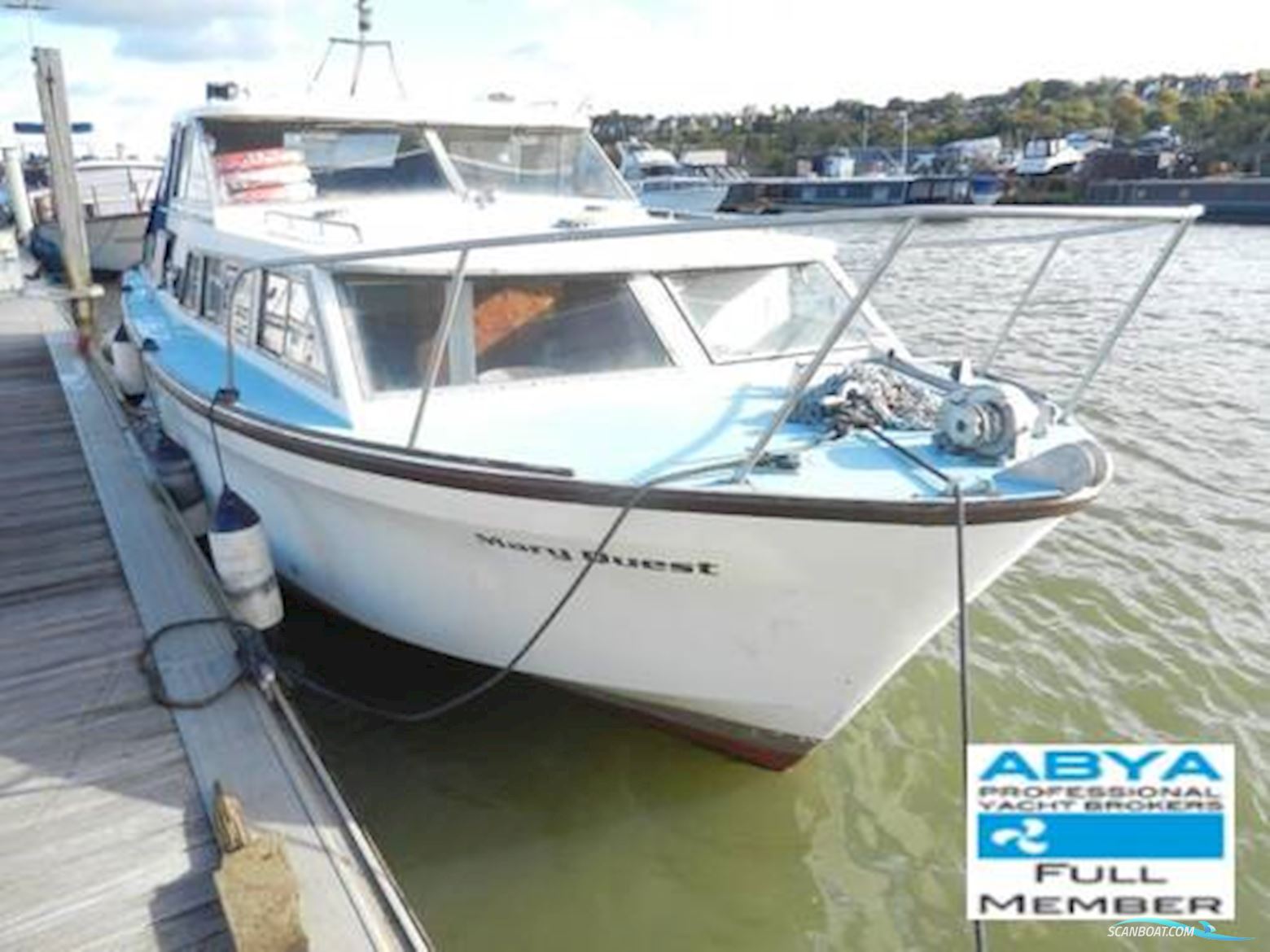 Seamaster Super 30 Motorboot 1970, mit Perkins motor, England