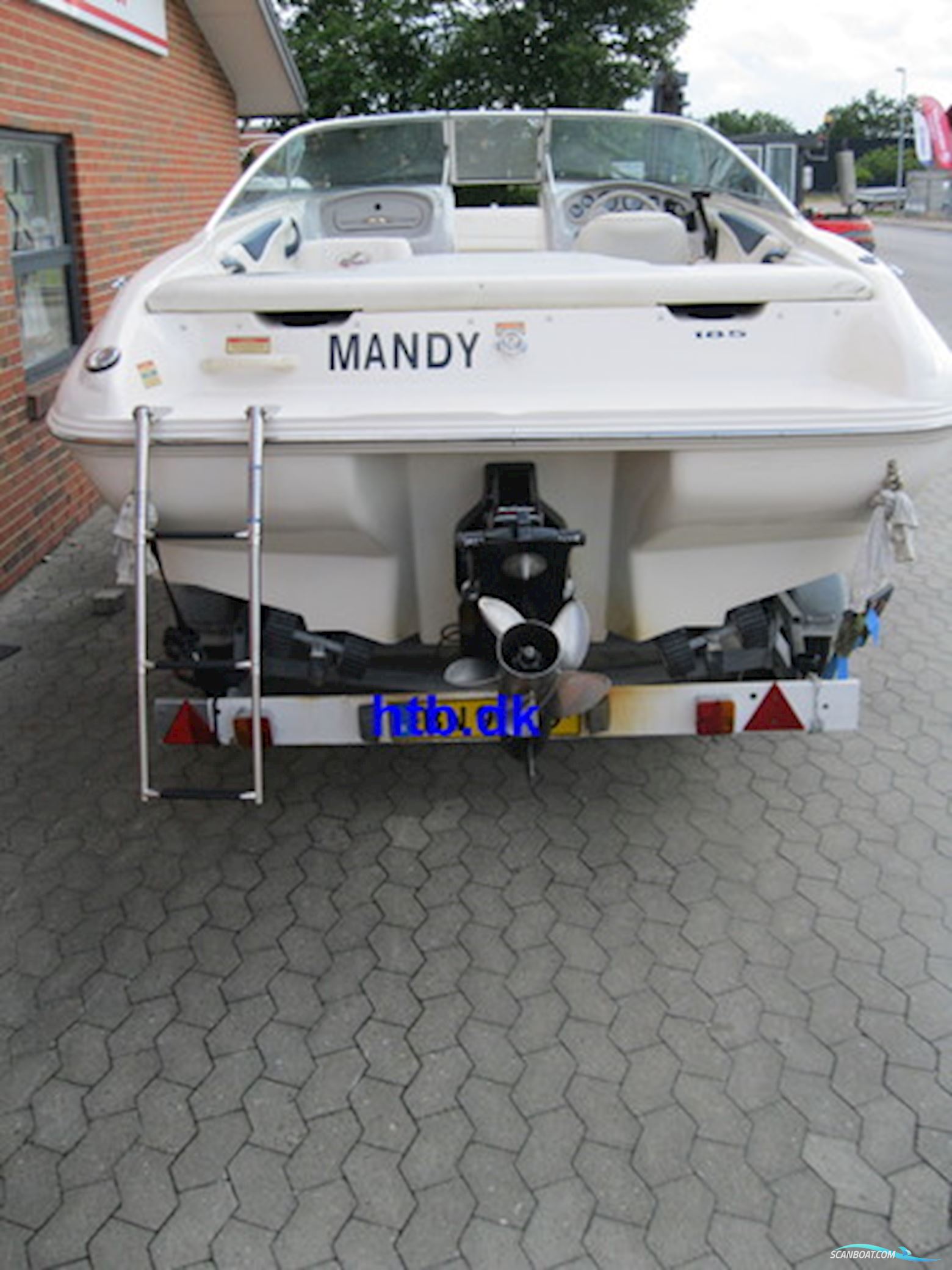 SeaRay 185 BR m/Mercruiser 4,3L EFi og Bramber trailer - NU NEDSAT KR. 15.000,- !