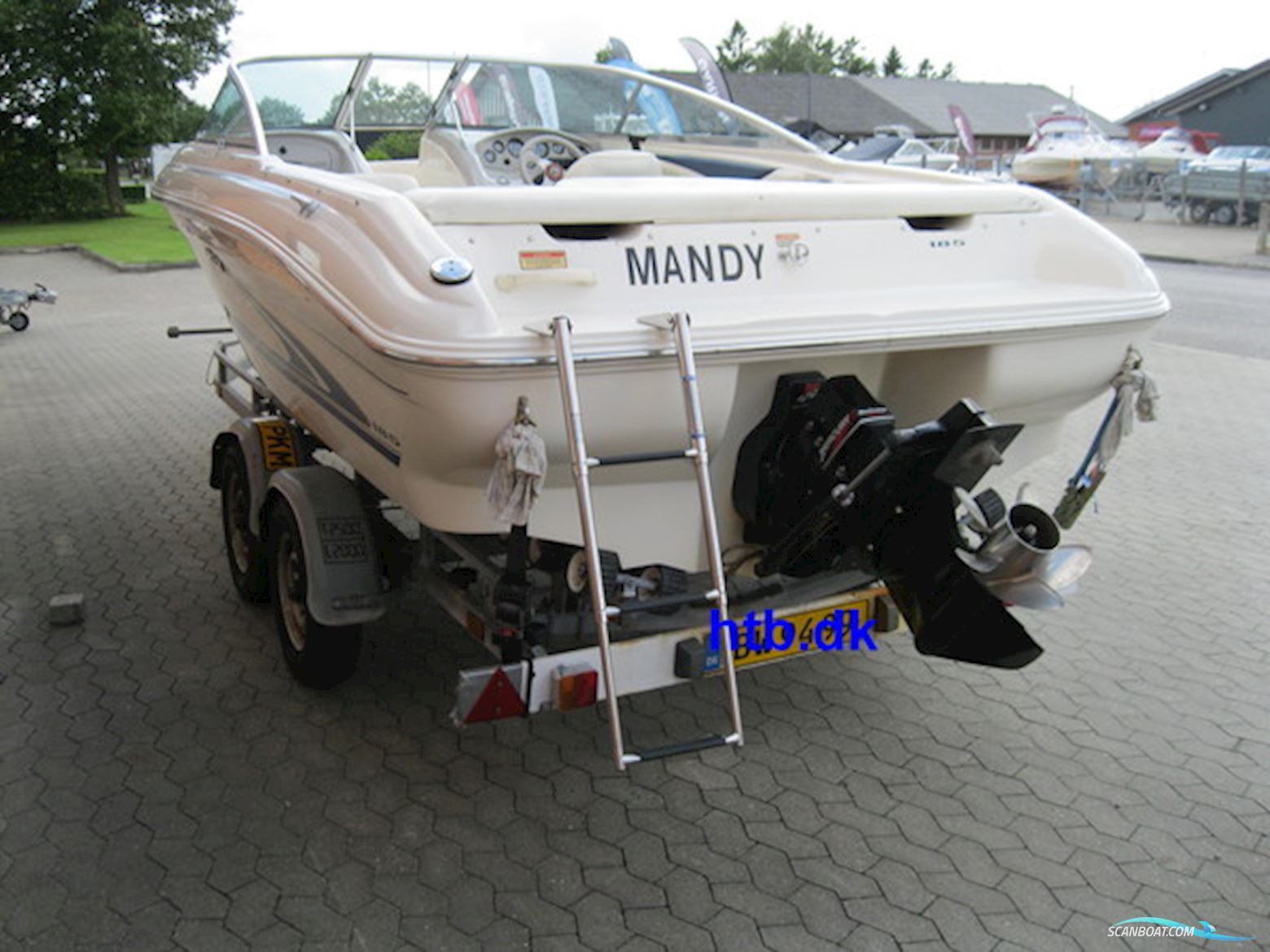 SeaRay 185 BR m/Mercruiser 4,3L EFi og Bramber trailer - NU NEDSAT KR. 15.000,- !
