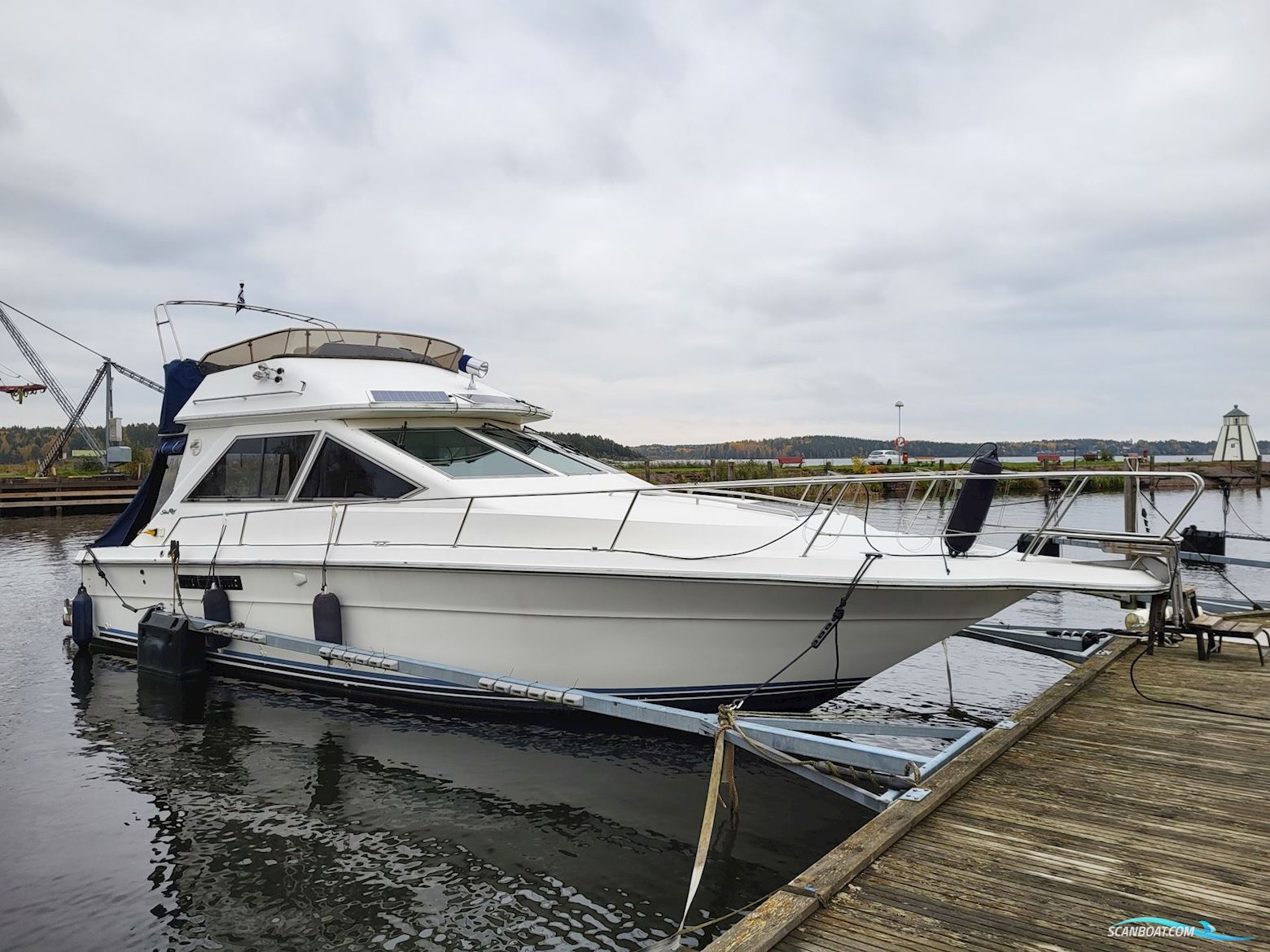 SeaRay 345 Flybridge Motorboot 1989, mit Volvo Tamd 41 motor, Sweden