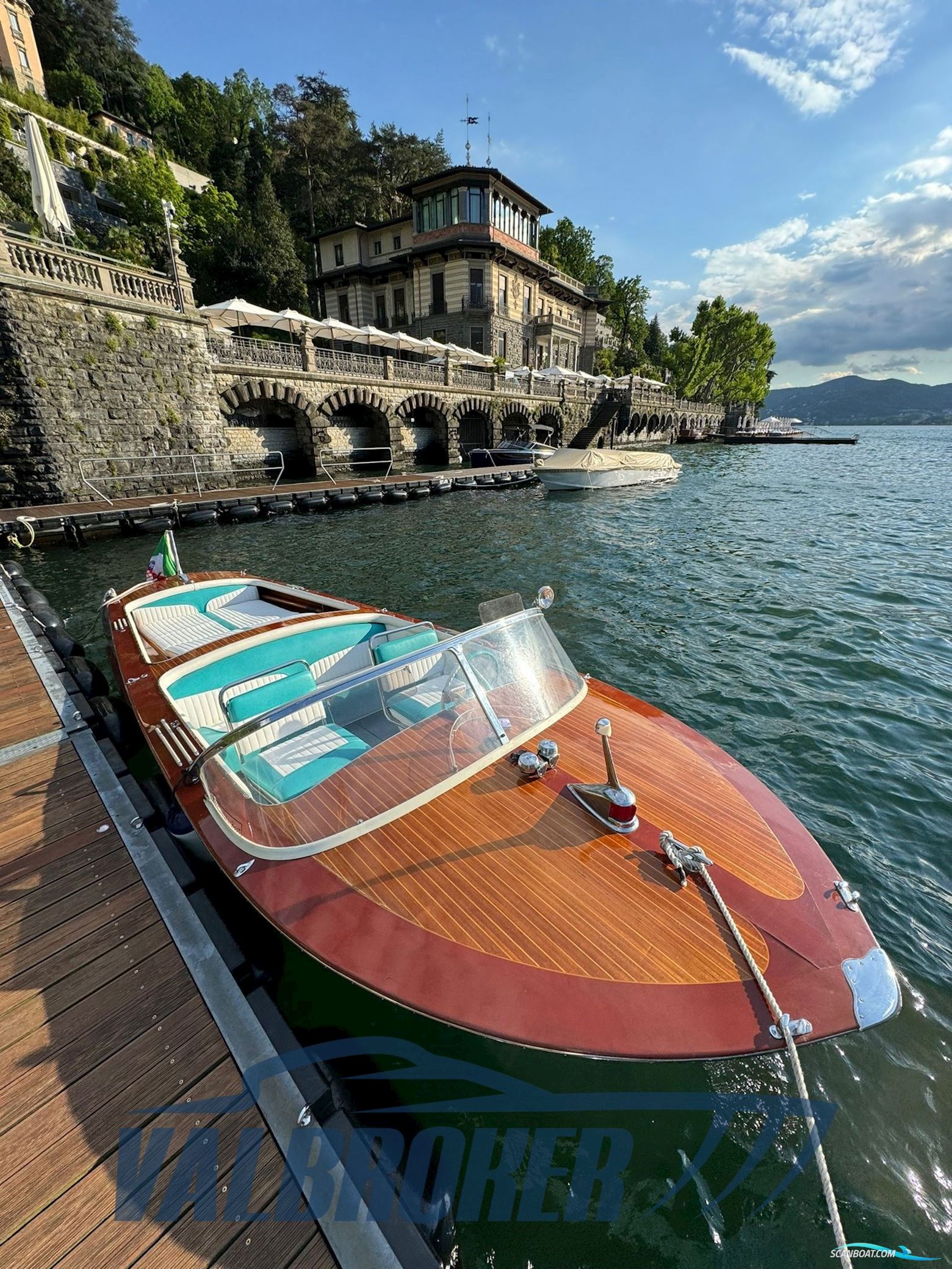 Sebino in legno Motorboot 1961, mit Chris Craft 283 motor, Italien