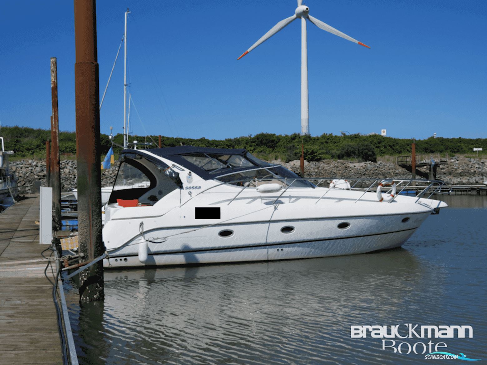 Sessa 35 Oyster Motorboot 2002, mit Mercruiser motor, Deutschland