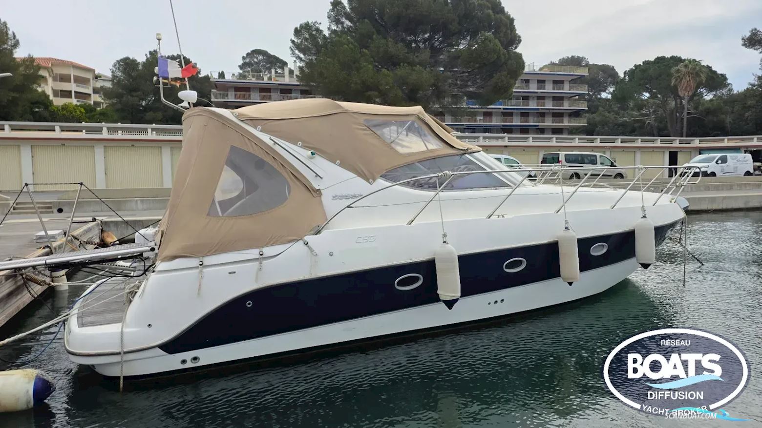 Sessa C35 Motorboot 2009, mit VOLVO motor, Frankreich