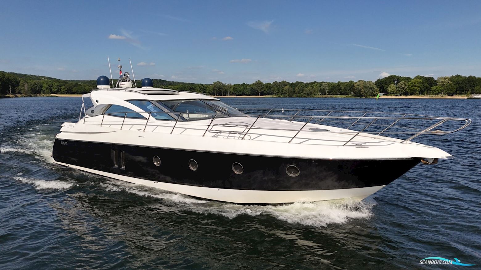 Sessa C52 HT Motorboot 2006, mit Volvo motor, Niederlande