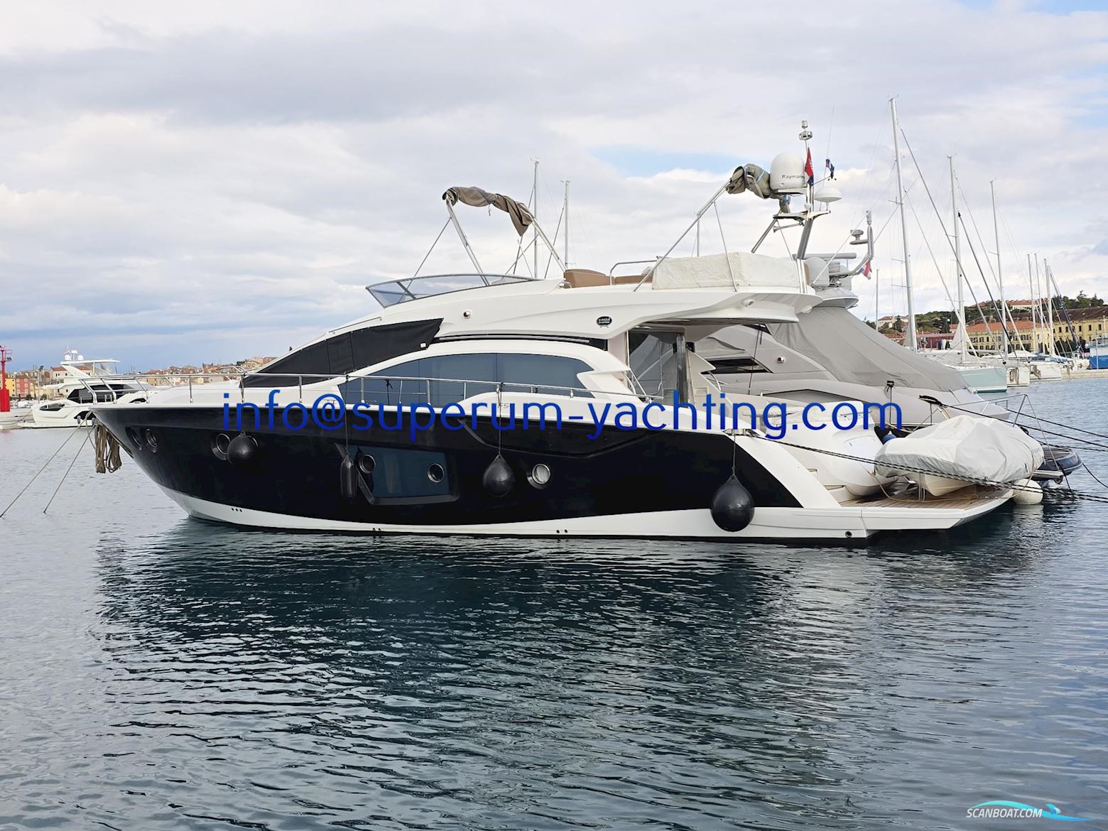 Sessa Marine F54 Fly Motorboot 2011, mit Volvo Penta motor, Kroatien