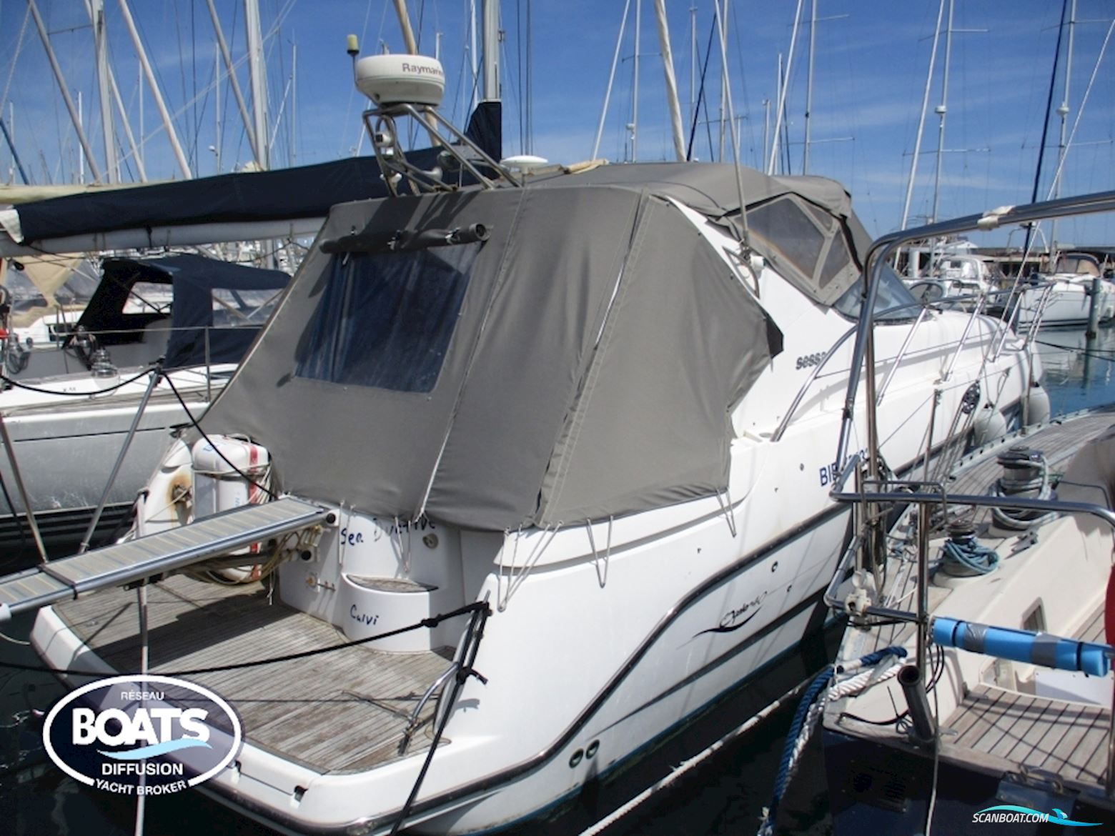 Sessa Oyster 40 Motorboot 2002, mit Volvo Kad300 motor, Frankreich