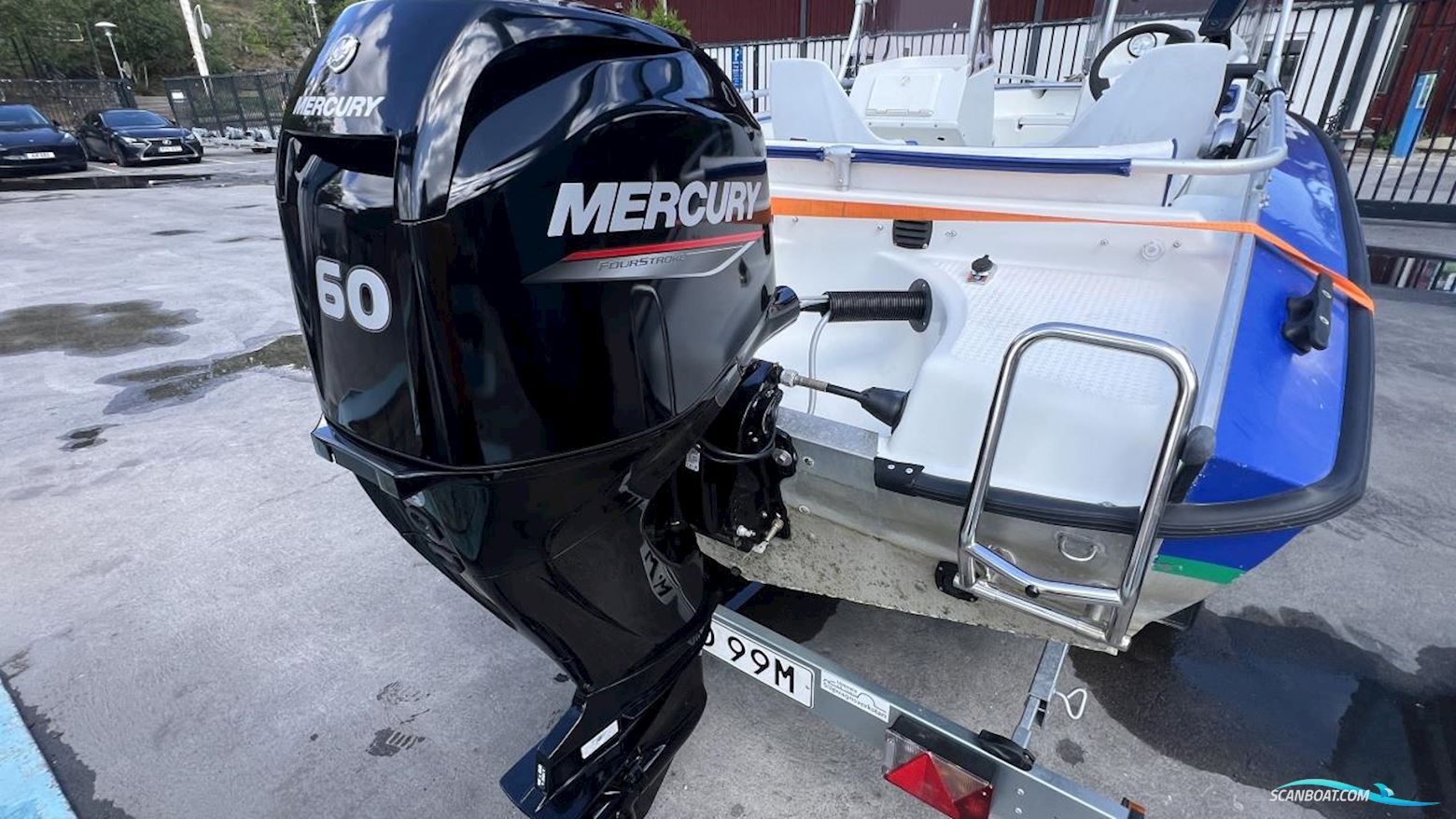 Silver Fox 485 BR Motorboot 2006, mit Mercury motor, Sweden
