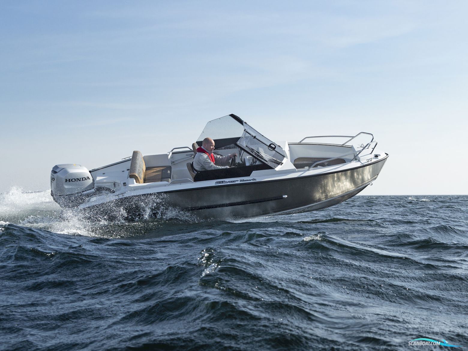 Silver Hawk BR Motorboot 2025, mit Mercury motor, Dänemark