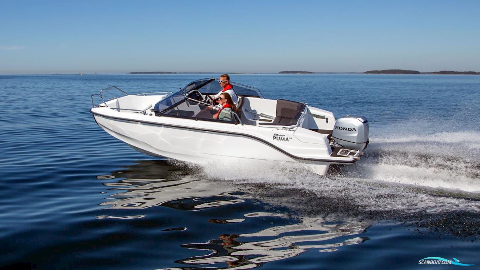 Silver Puma Brz Motorboot 2022, mit Mercury motor, Sweden