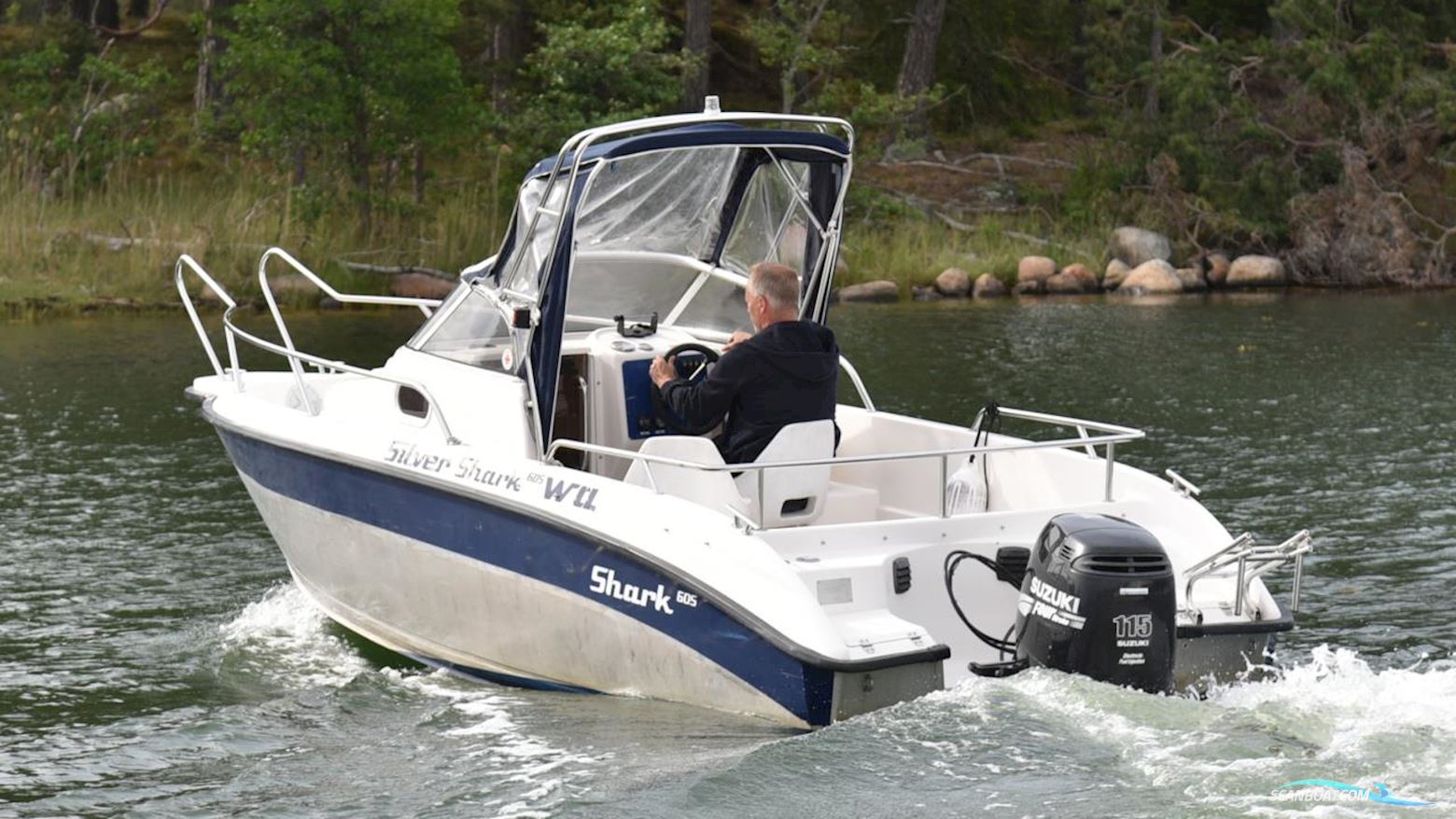 Silver SHARK 605C Motorboot 2006, mit Suzuki  motor, Sweden