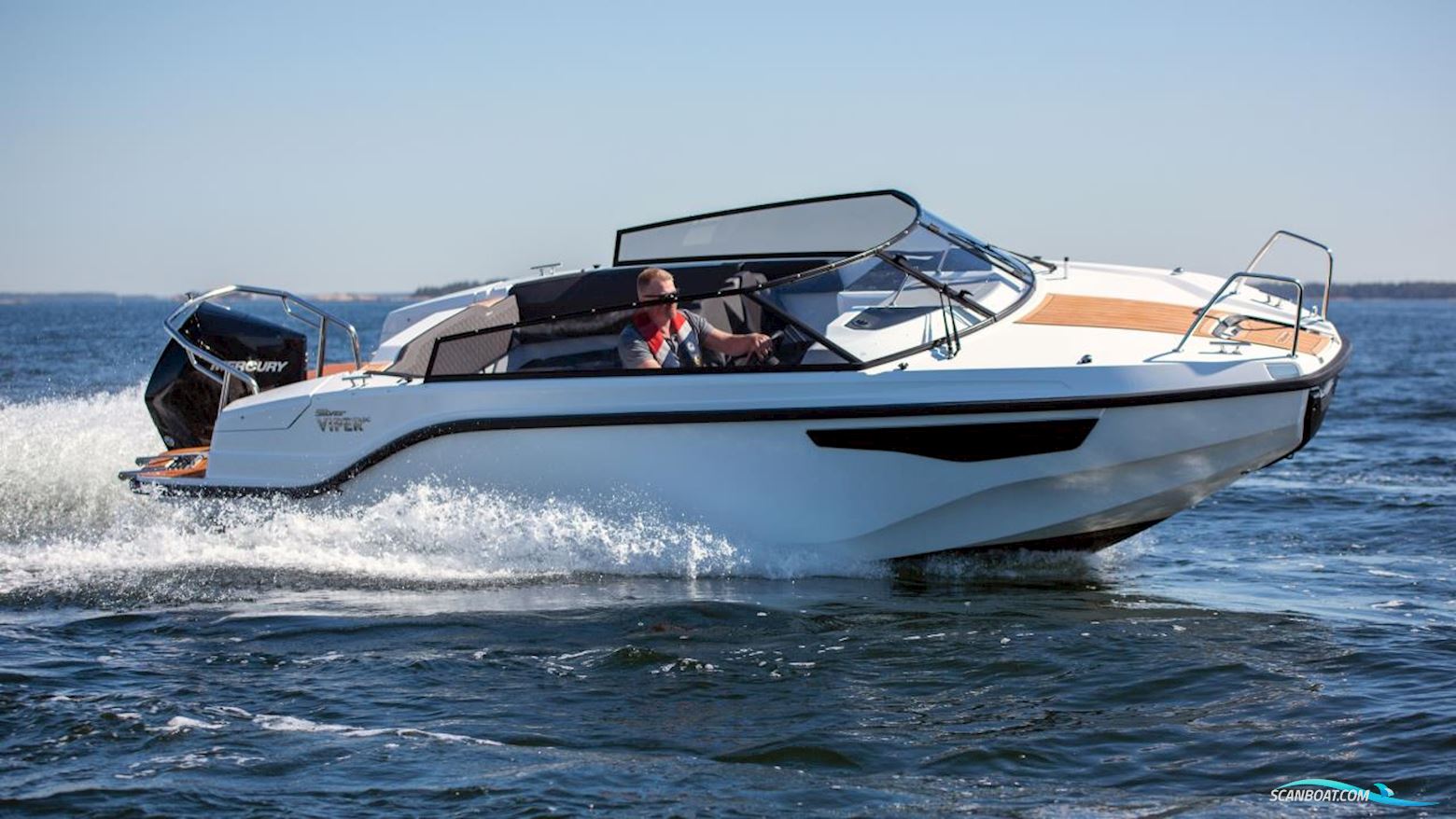 Silver Viper DCz Motorboot 2023, mit Honda motor, Sweden