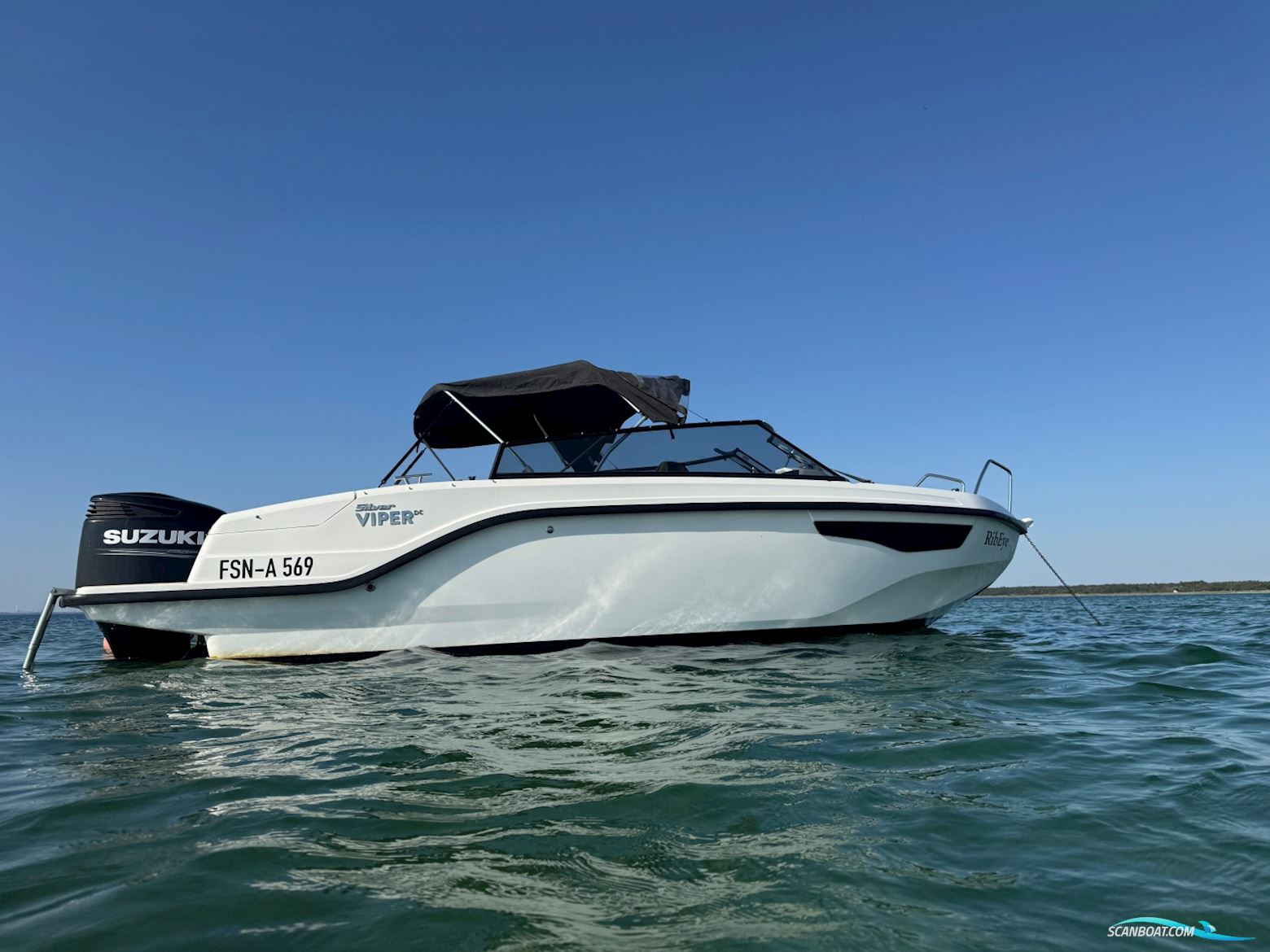 Silver Viper DcZ Motorboot 2021, mit Suzuki DF 300 motor, Dänemark
