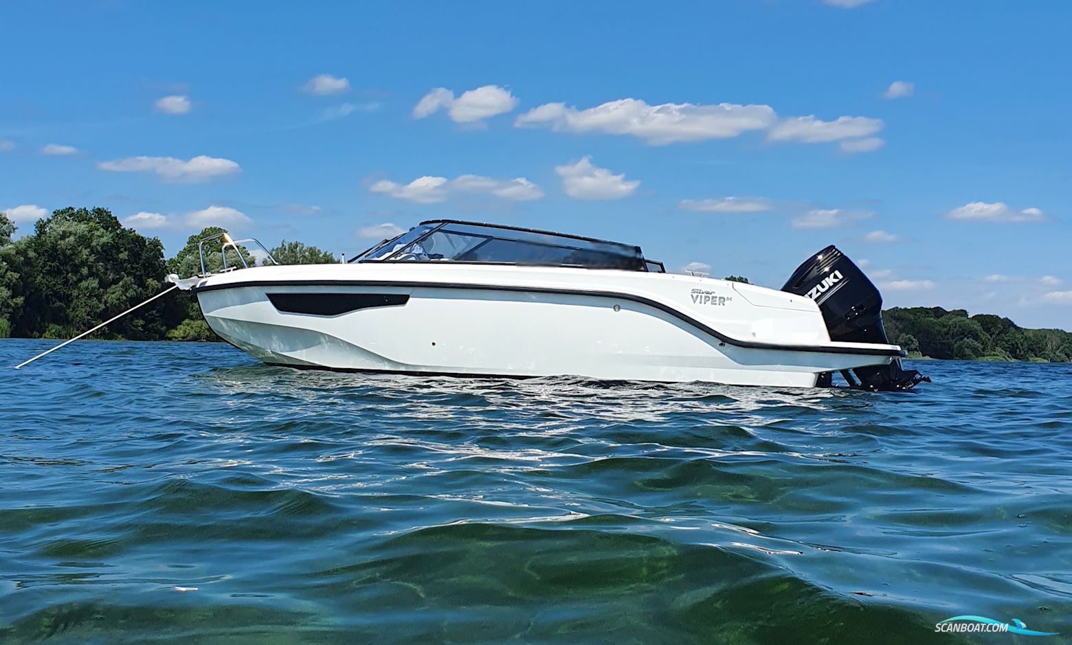 Silver Viper DcZ Motorboot 2021, mit Suzuki DF 300 motor, Dänemark