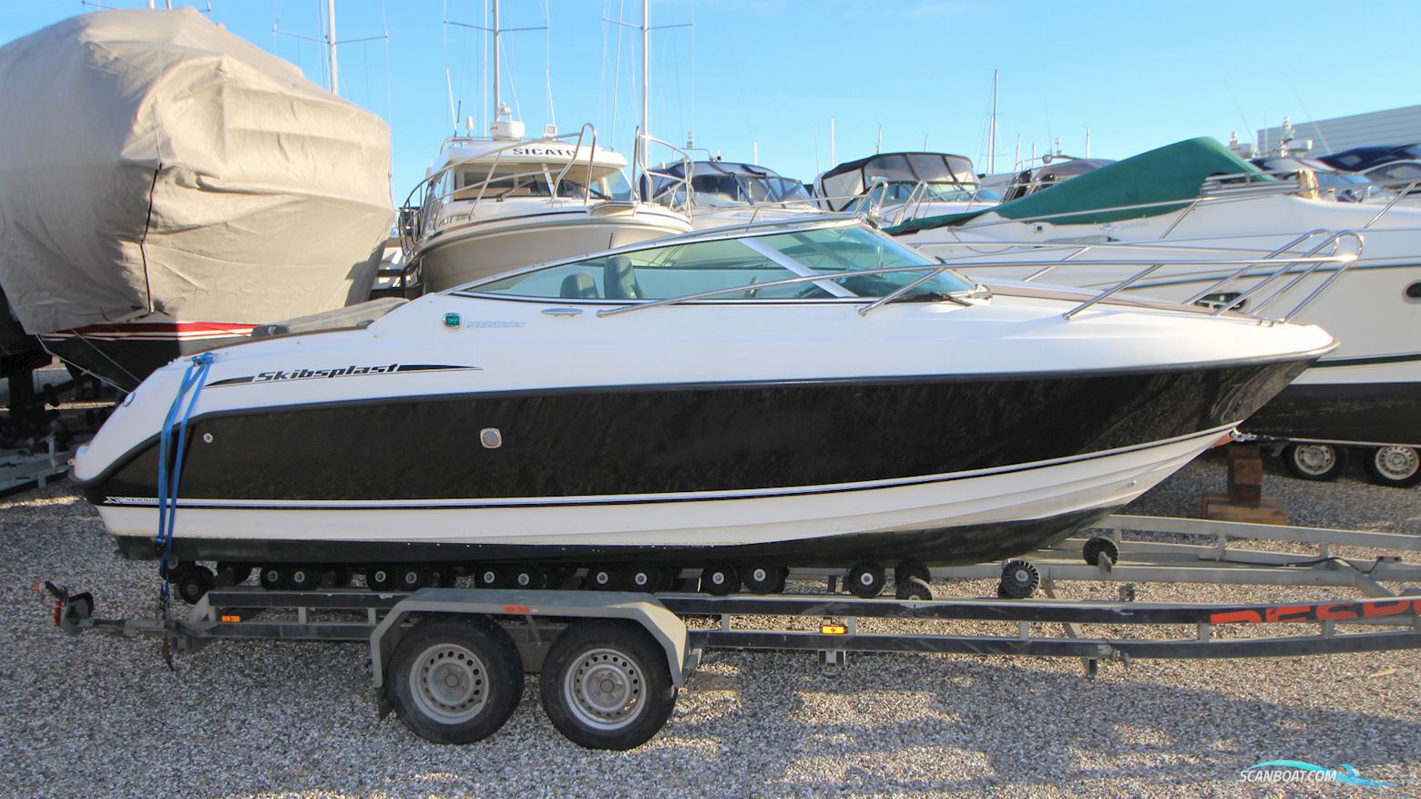 Skibsplast 660 DC Version X Motorboot 2010, mit MerCruiser motor, Dänemark