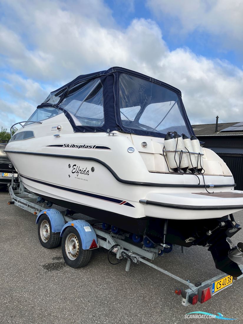 Skibsplast 690 Motorboot 2010, mit Mercury Cummings Diesel motor, Dänemark