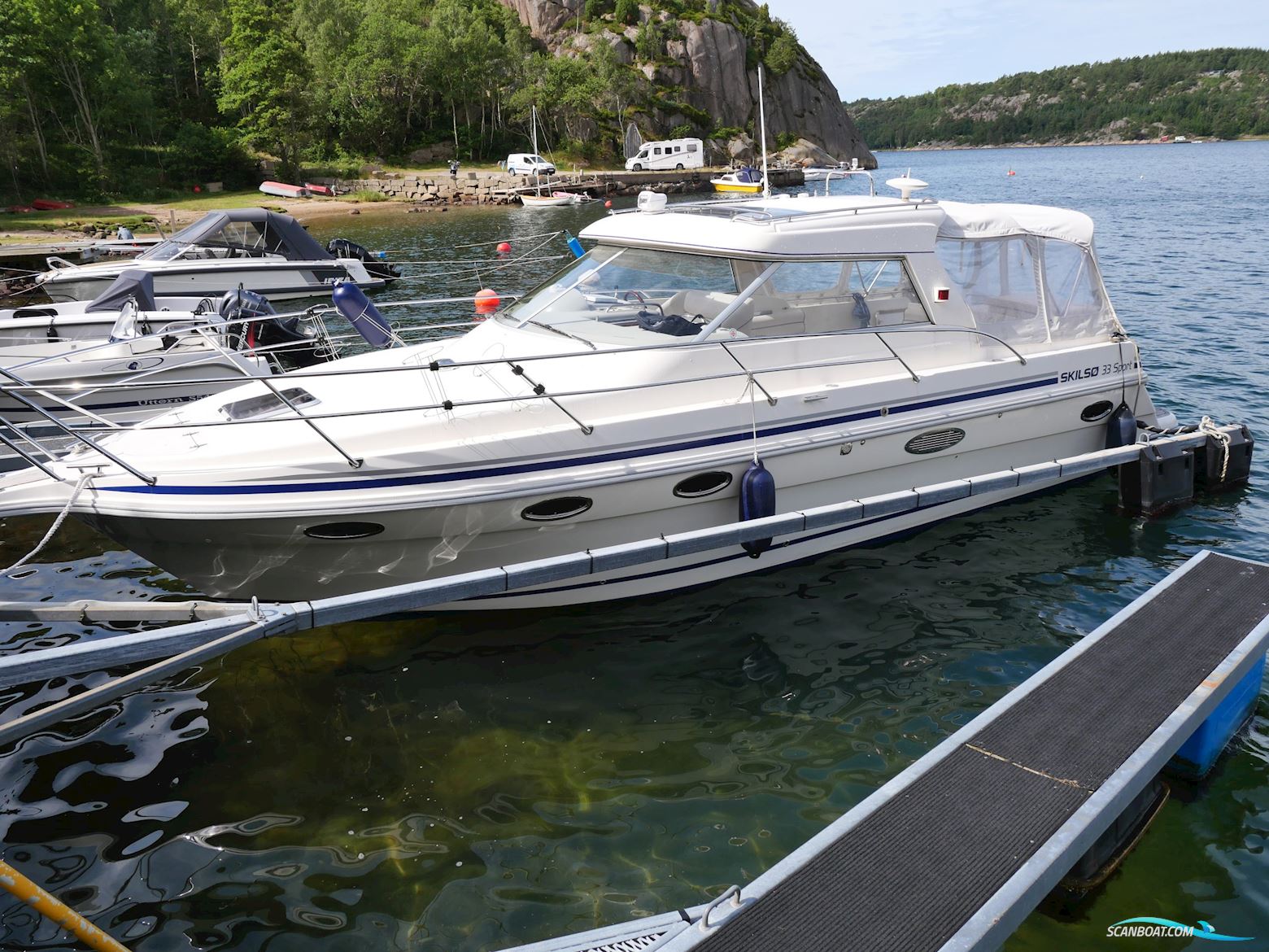 Skilso Skilsö 33 Motorboot 2008, mit Volvo Penta D4-260A motor, Norwegen