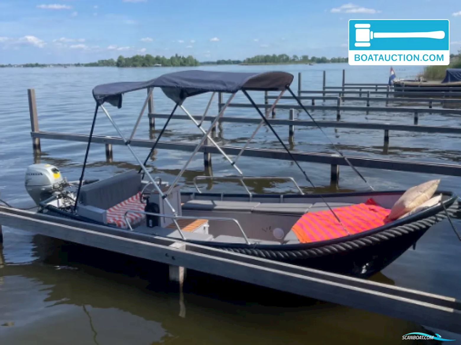 sloep 650 Motorboot , mit Honda motor, Niederlande
