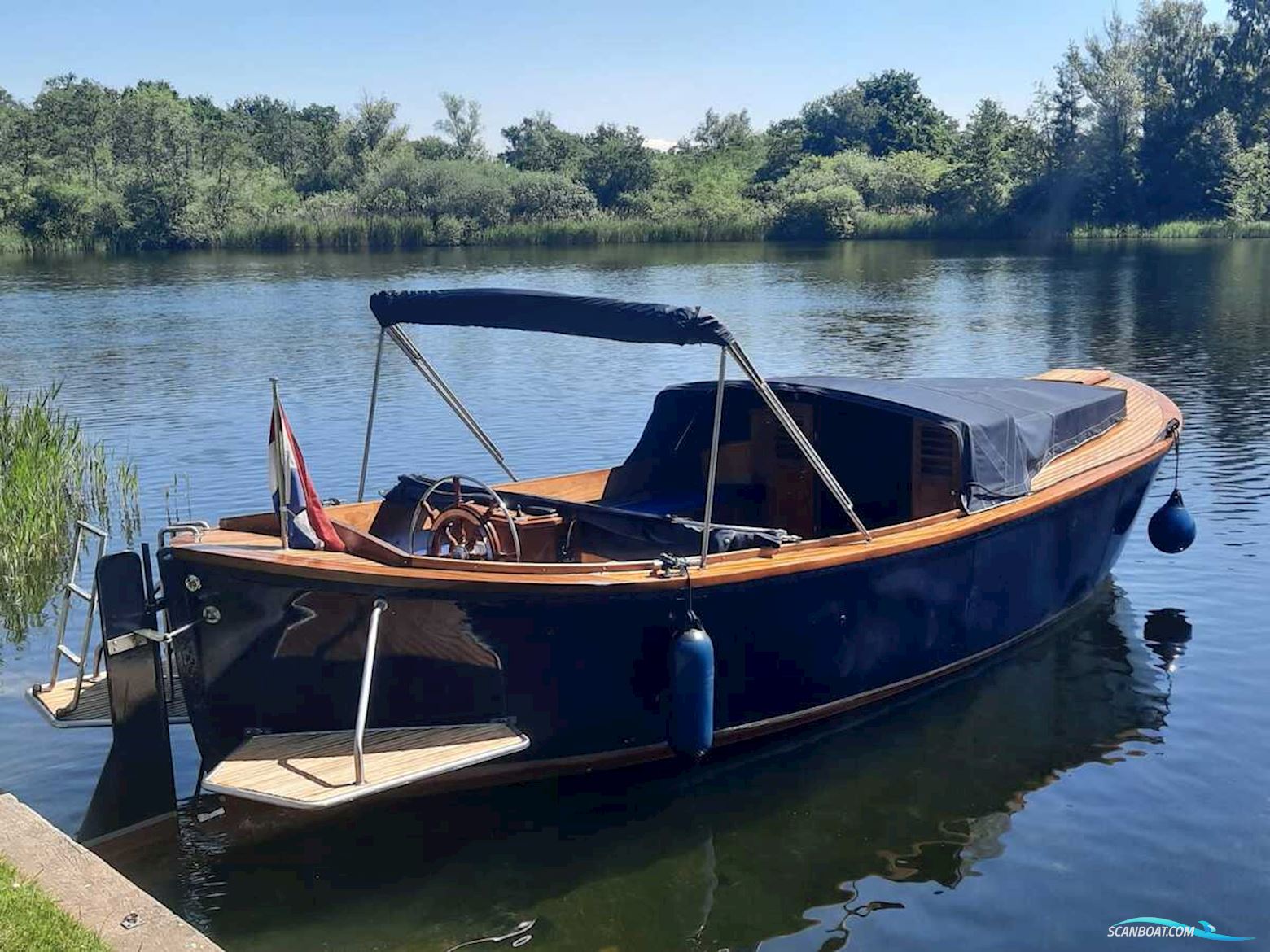 sloep 960 Motorboot 1950, Niederlande